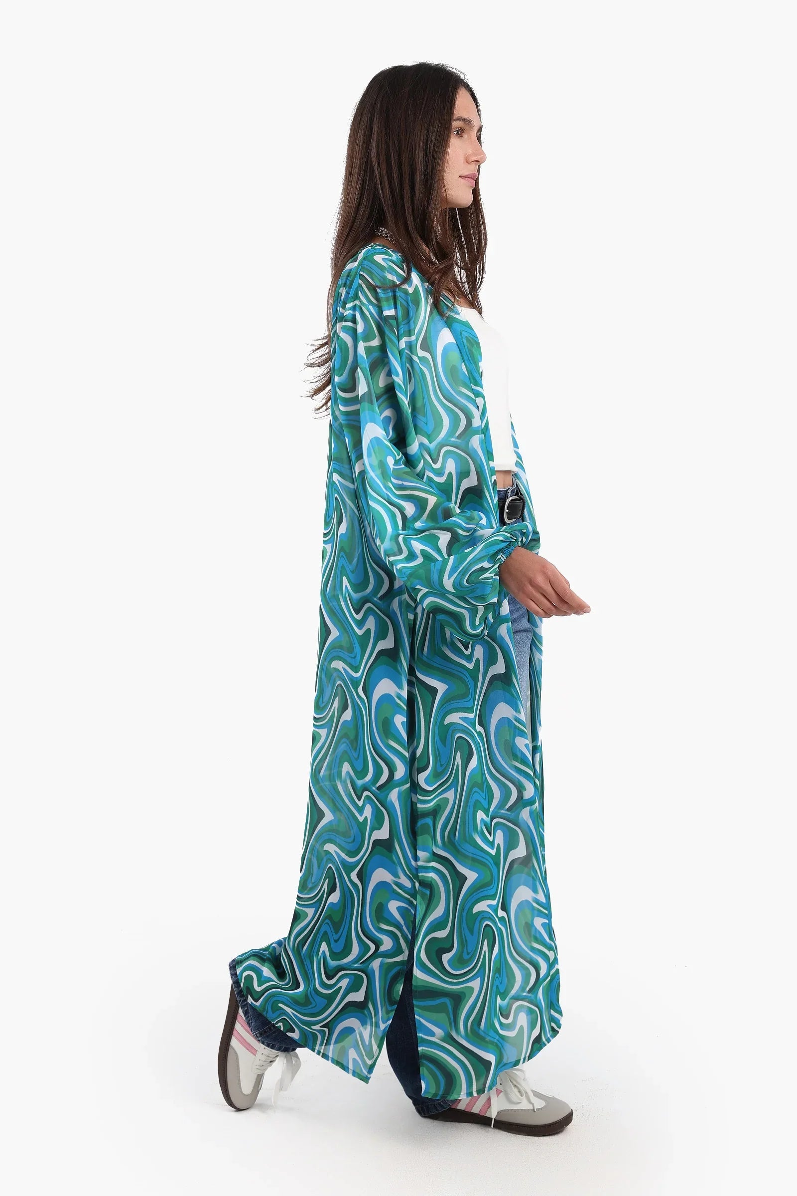 كيمونو ميدي ملون