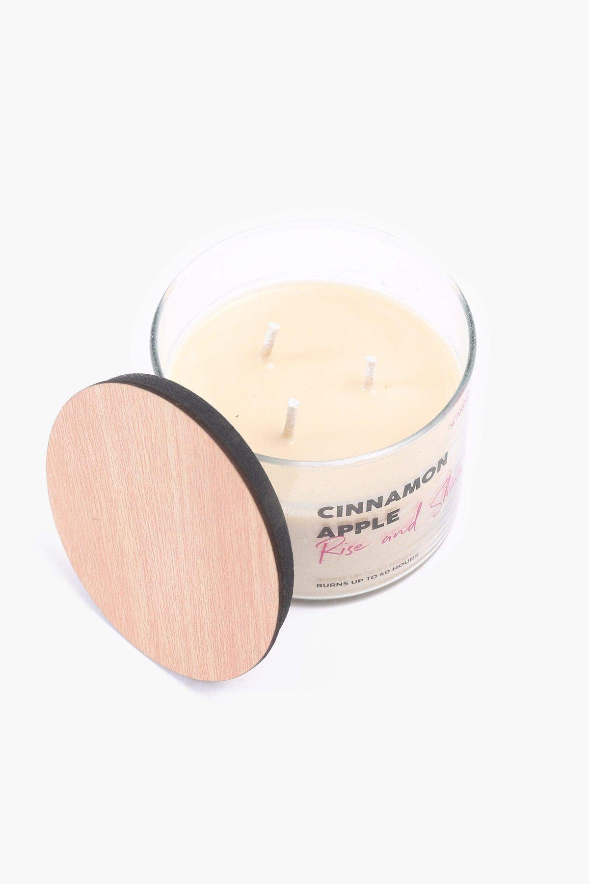 Cinnamon Apple Candle - 400ml - Carina - كارينا