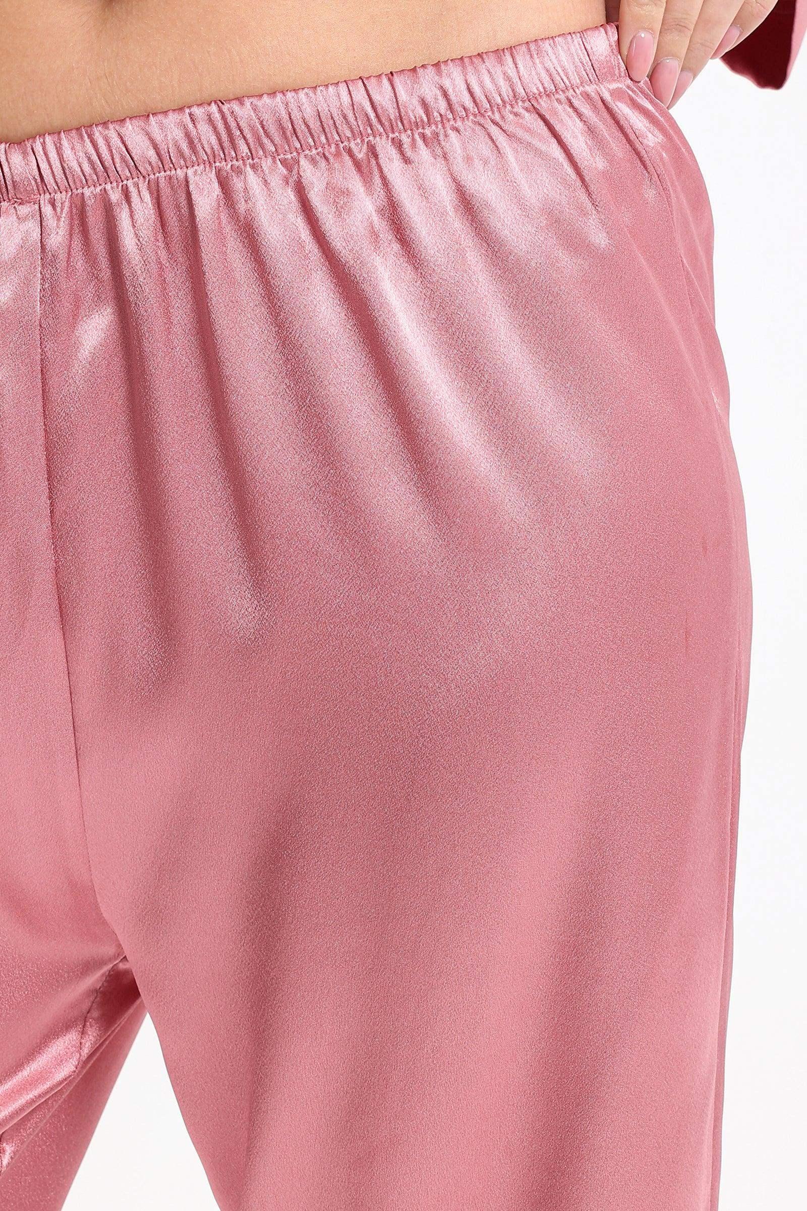 Classic Satin Pyjama Set - Carina - كارينا