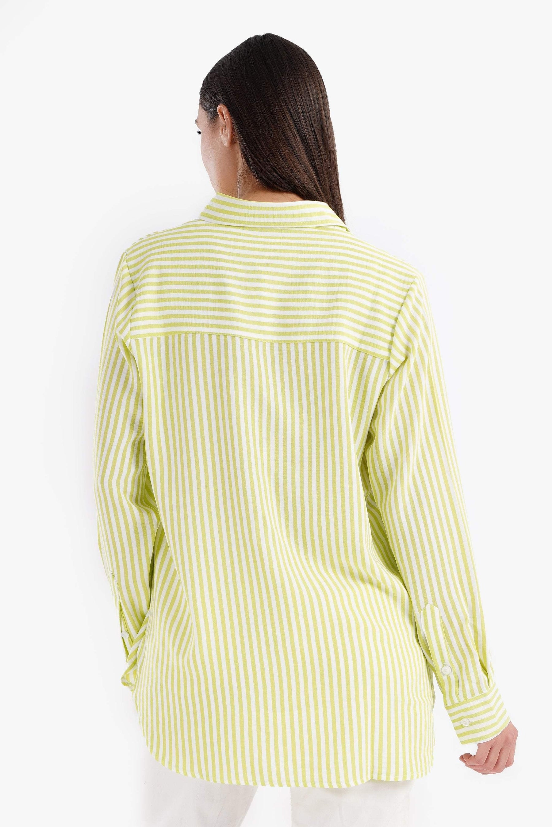 Collared Striped Shirt - Carina - كارينا