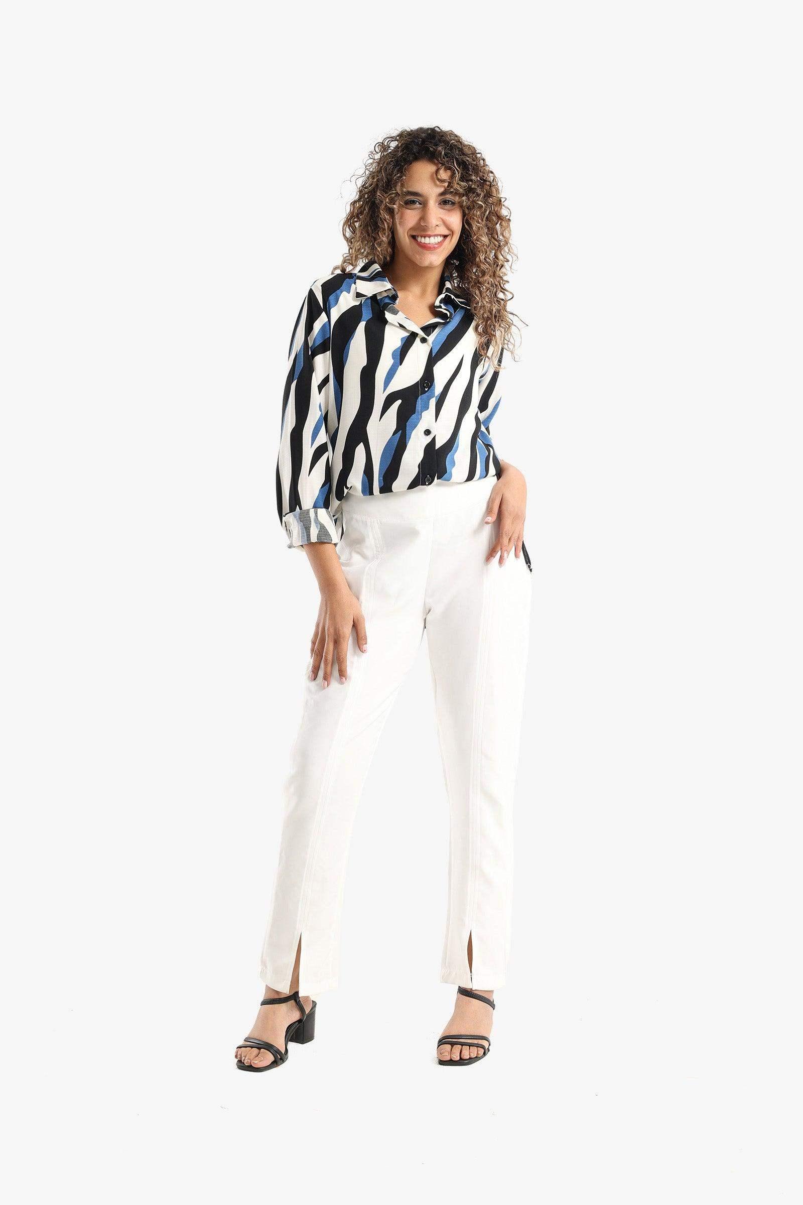 Colored Voile Shirt - Carina - كارينا
