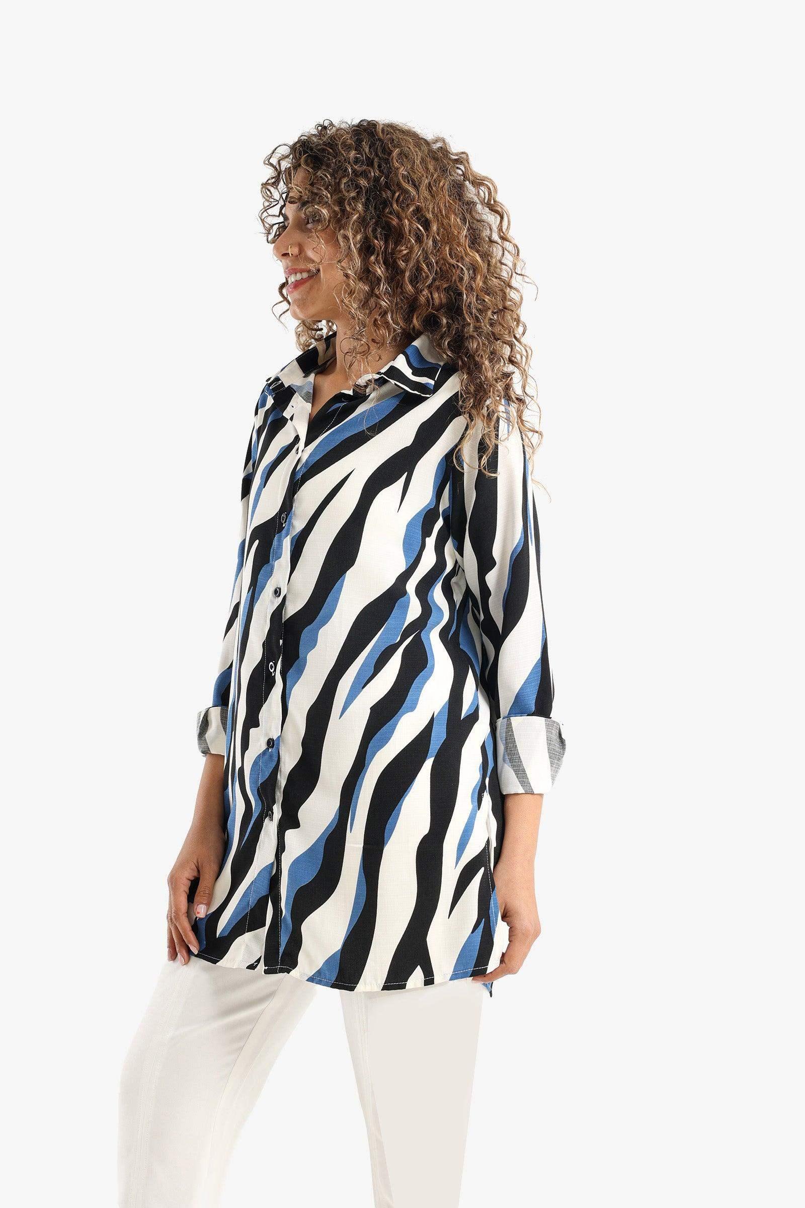 Colored Voile Shirt - Carina - كارينا