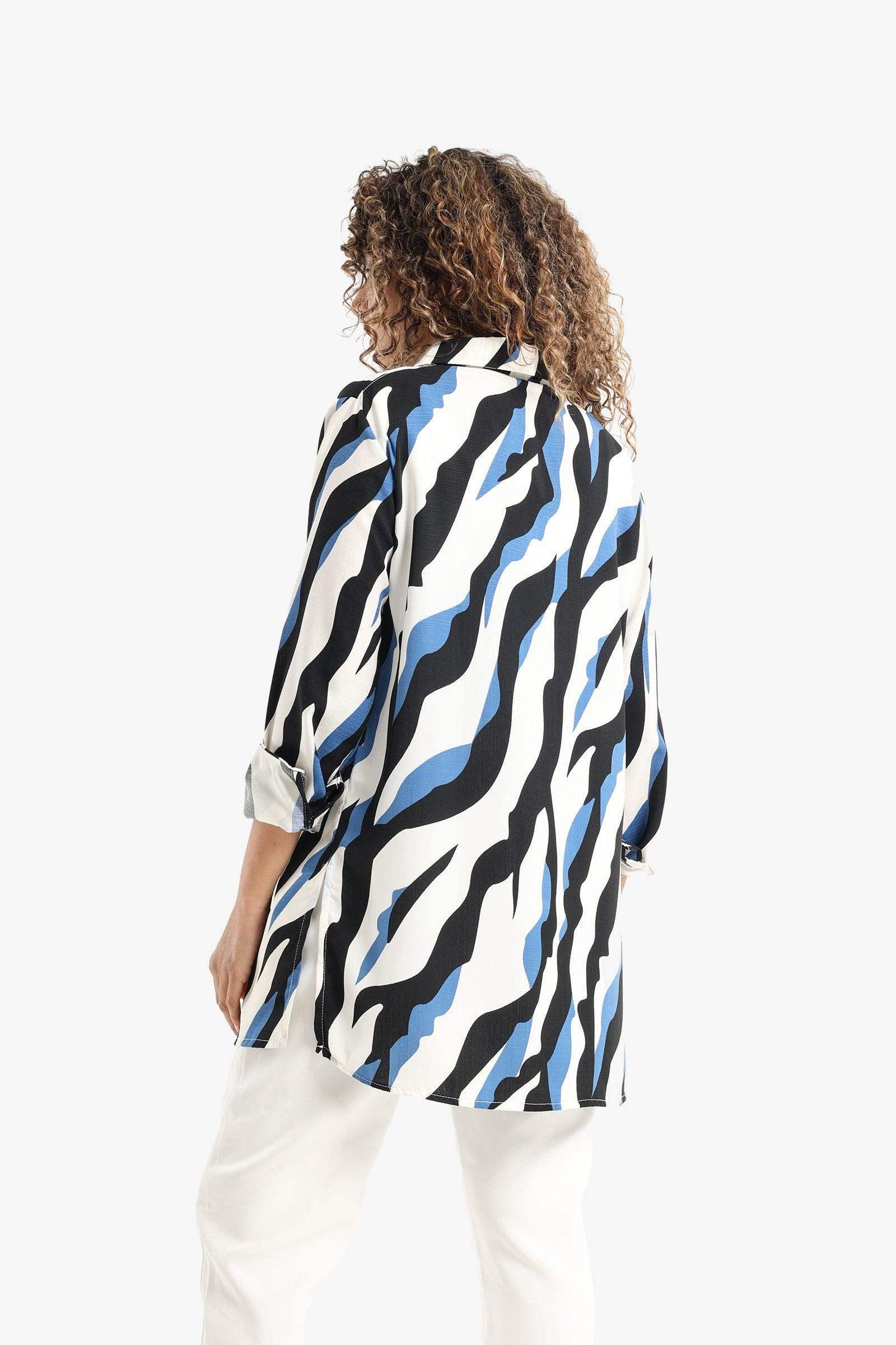 Colored Voile Shirt - Carina - كارينا