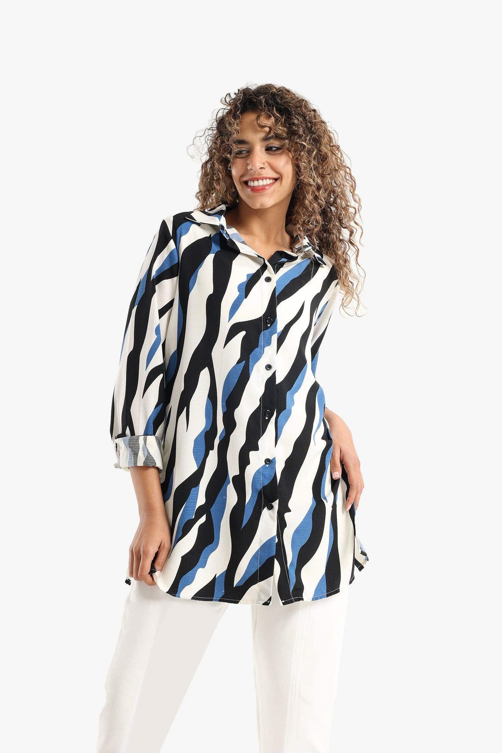 Colored Voile Shirt - Carina - كارينا
