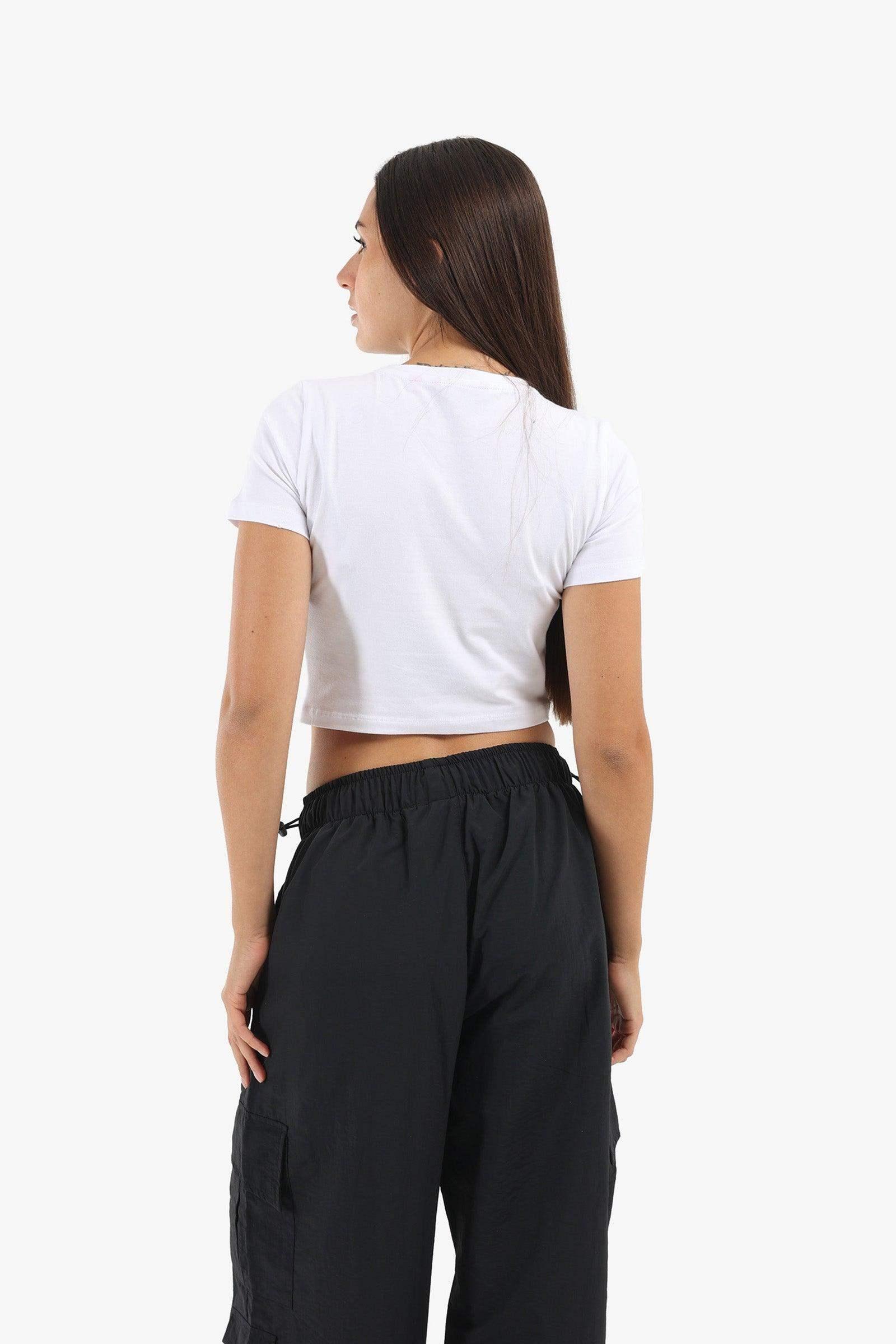 Cotton Basic Crop Top - Carina - كارينا