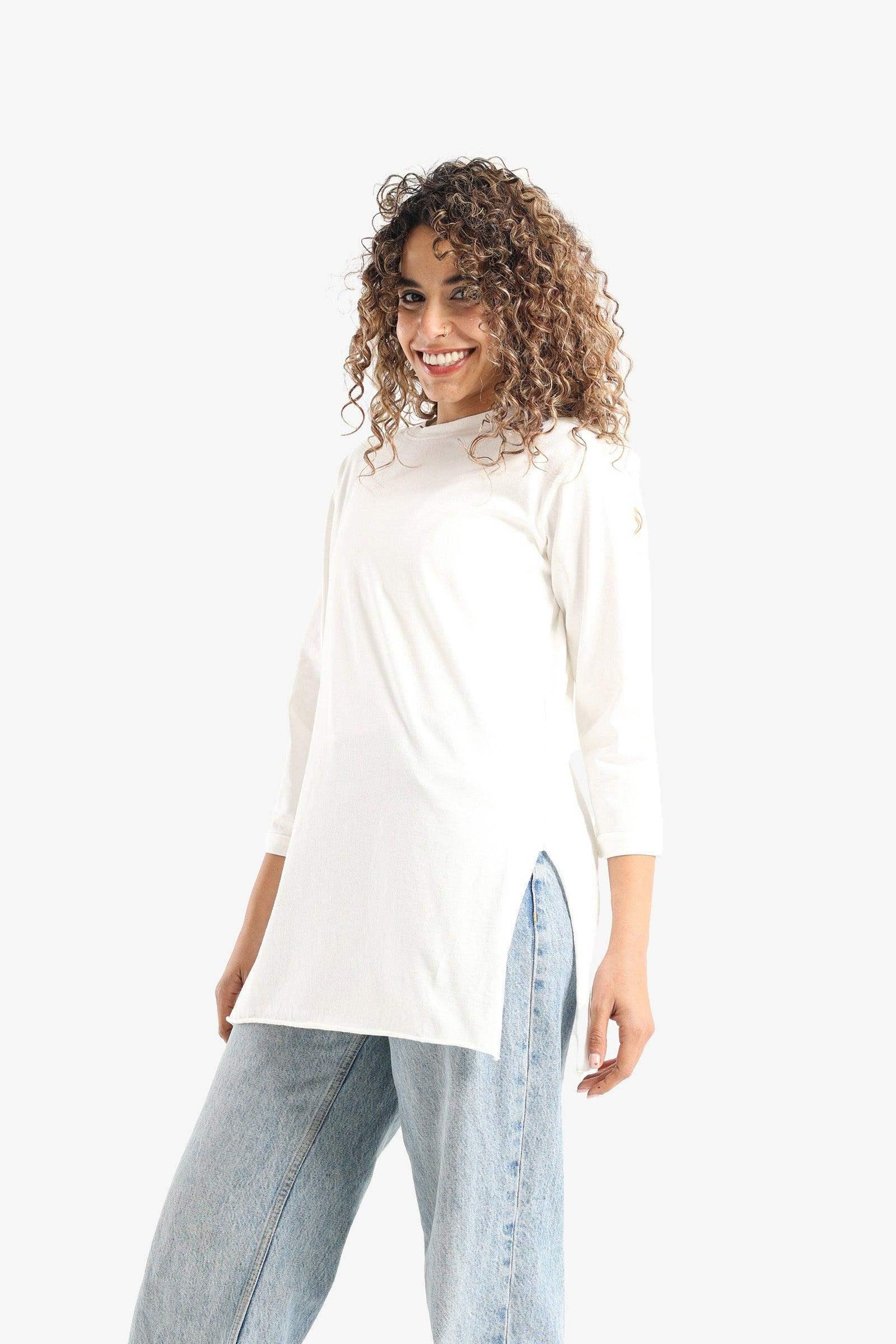 Cotton Comfy Slip On Top - Carina - كارينا