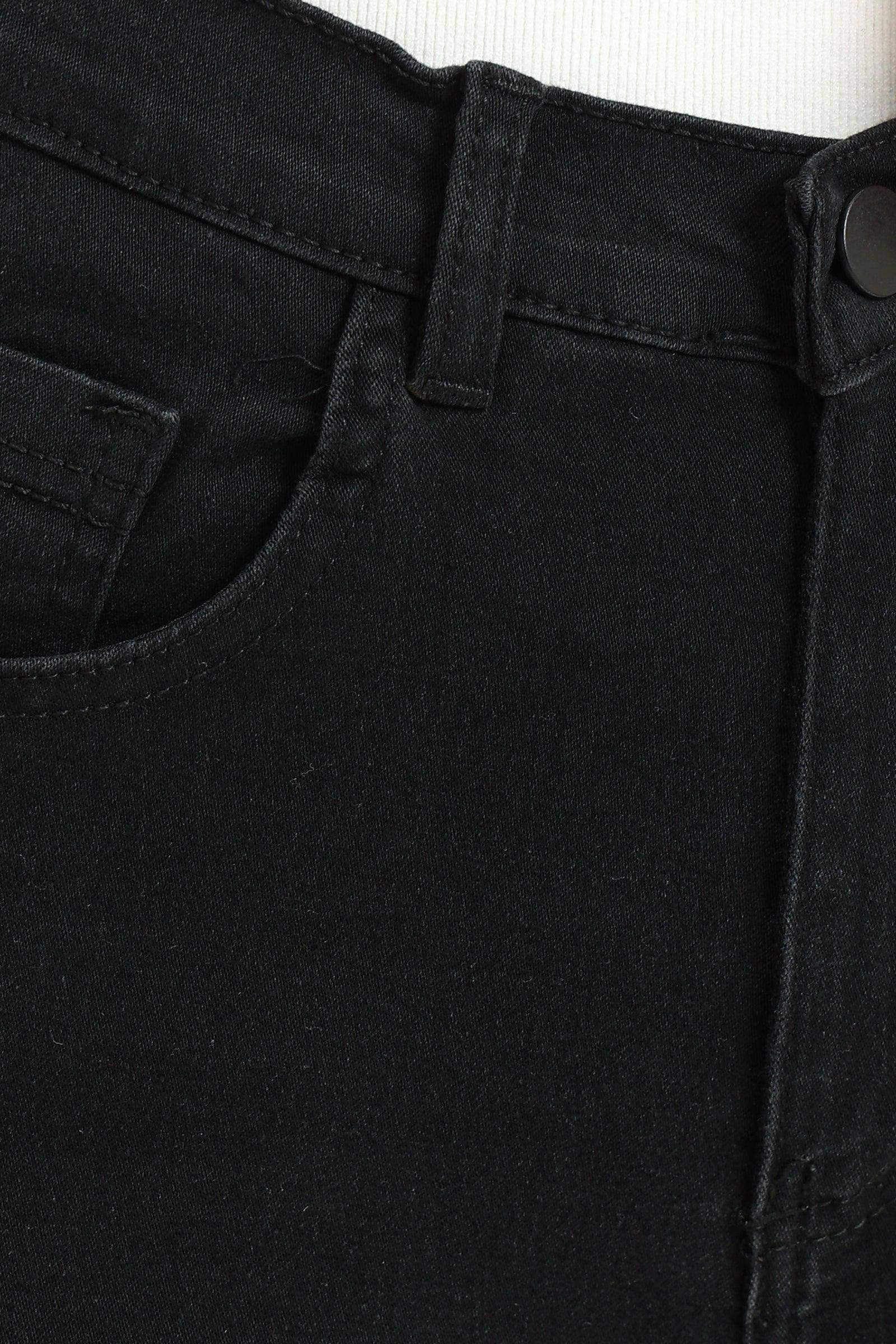 Cotton Flared Jeans - Carina - كارينا