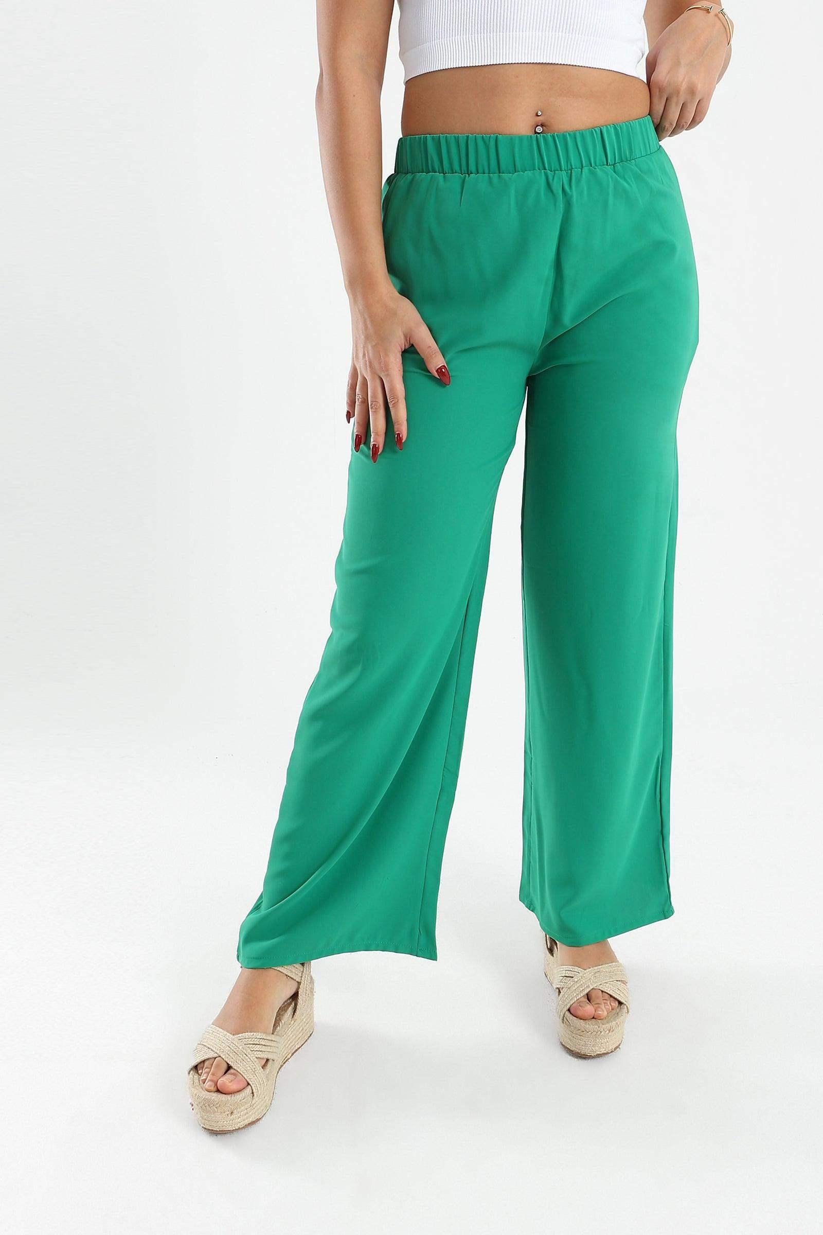 Cotton High Waist Pants - Carina - كارينا