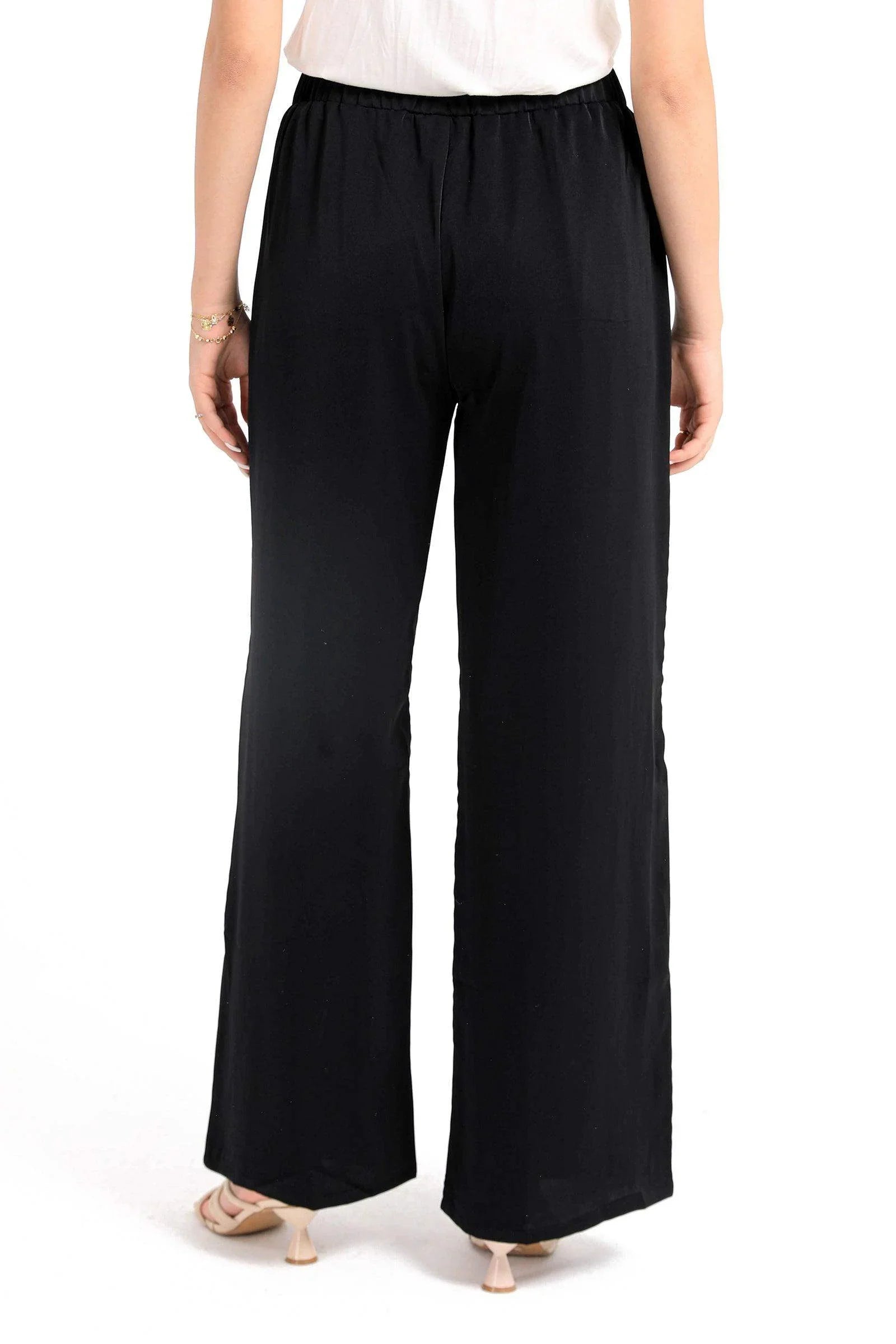 Cotton High Waist Pants - Carina - كارينا