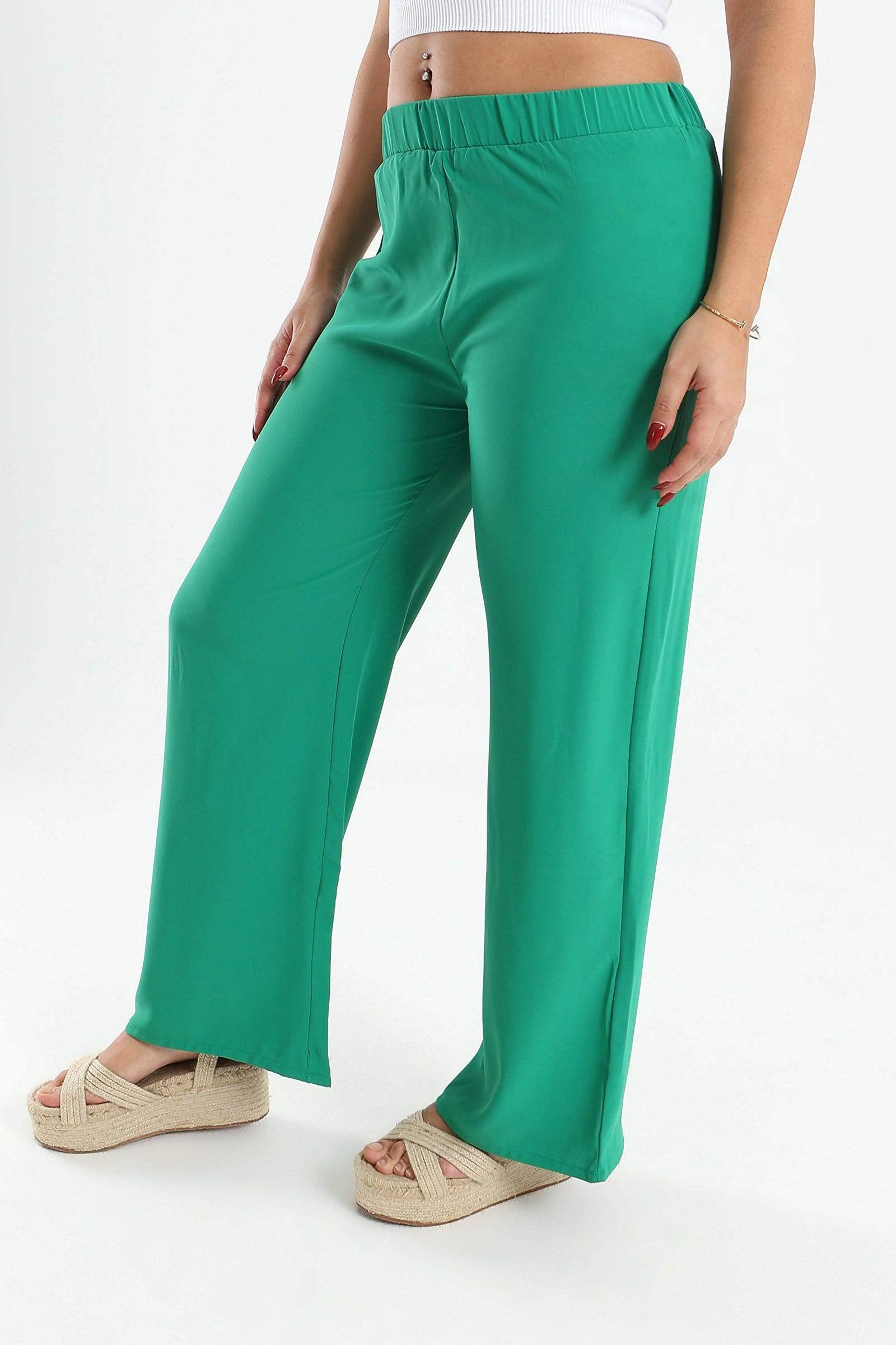 Cotton High Waist Pants - Carina - كارينا