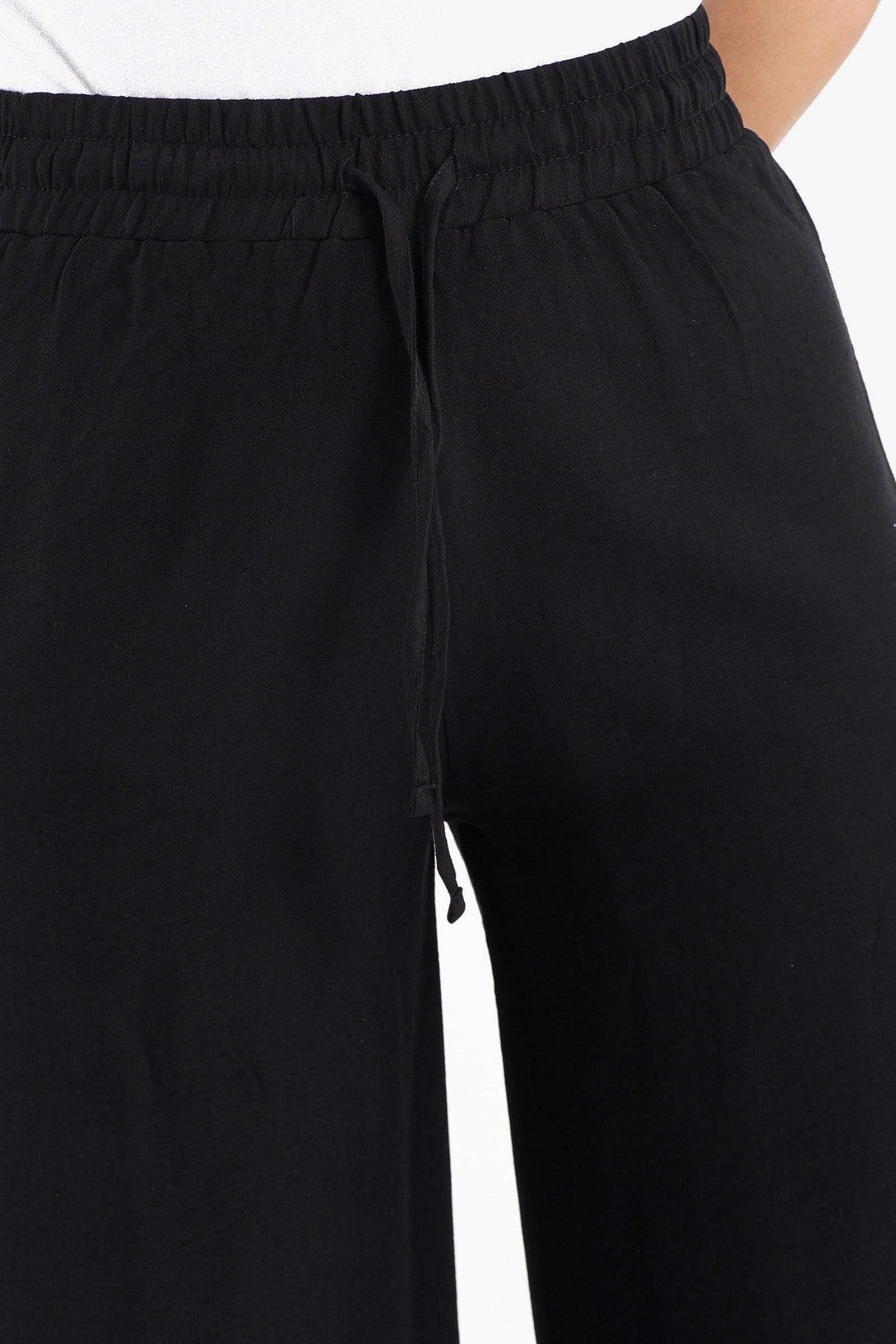 Cotton Wide Leg Lounge Pants - Carina - كارينا