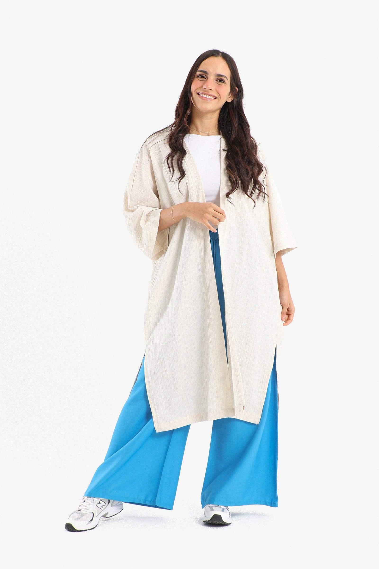 Cotton Wide Leg Lounge Pants - Carina - كارينا