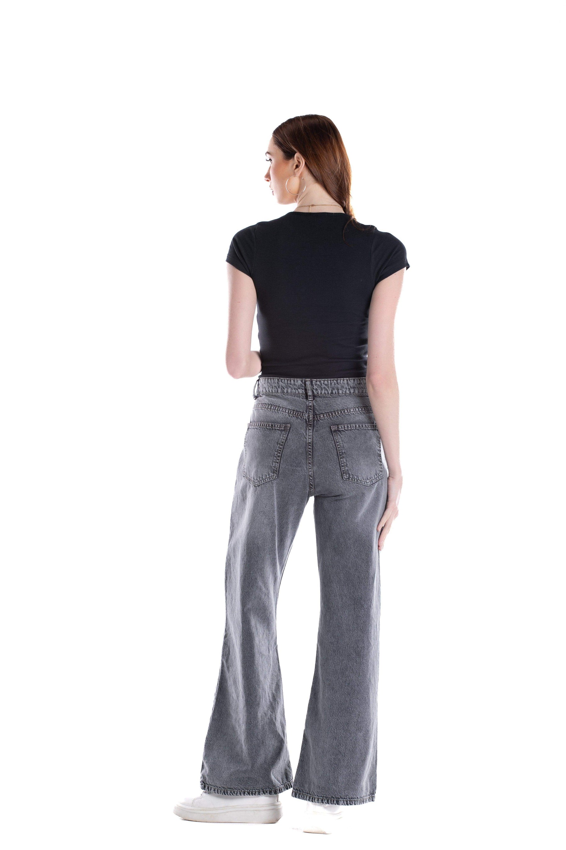 Crew Neck Cropped Top - Carina - كارينا