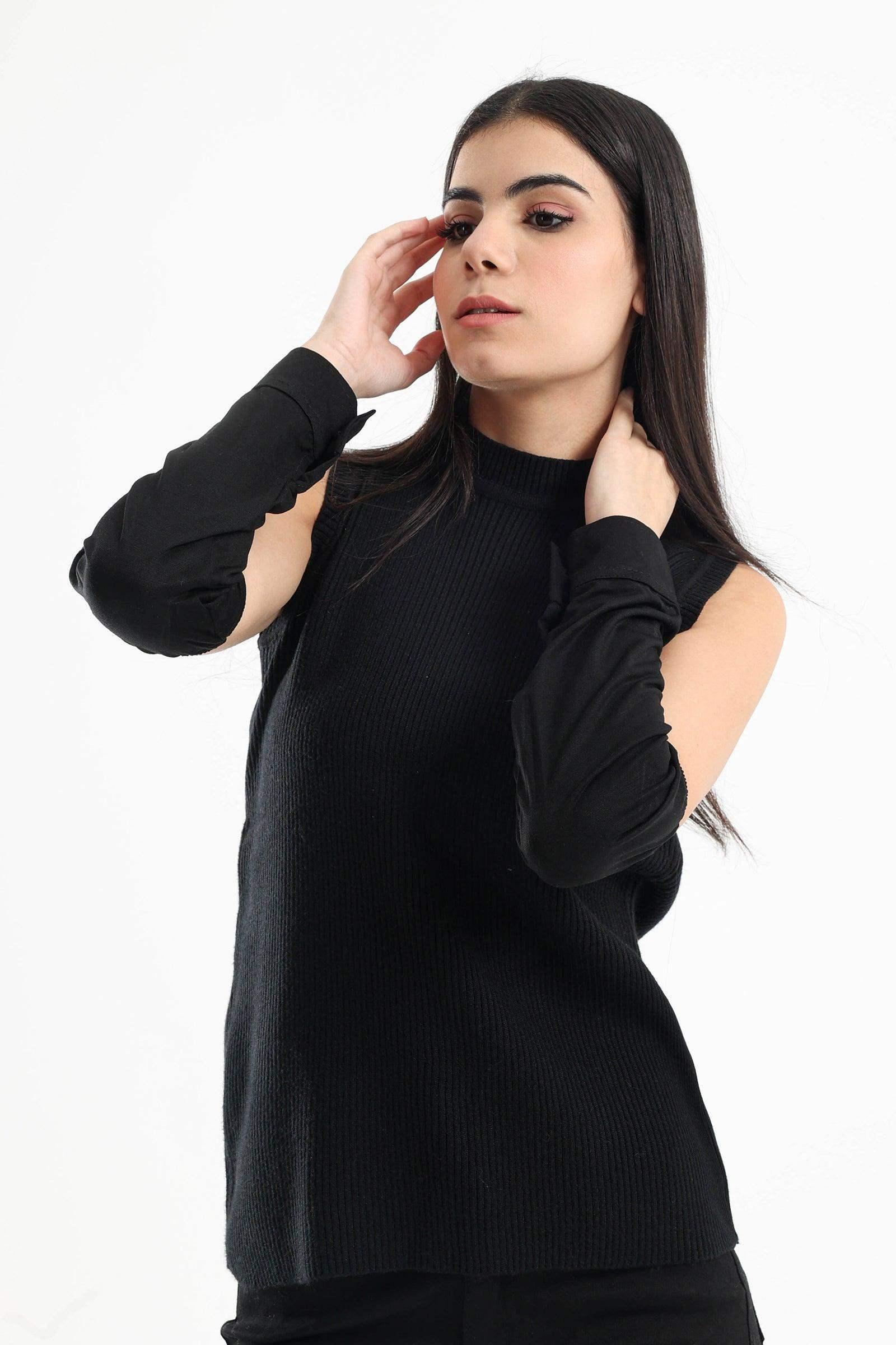 Detachable Sleeves with Buttoned Cuffs - Carina - كارينا