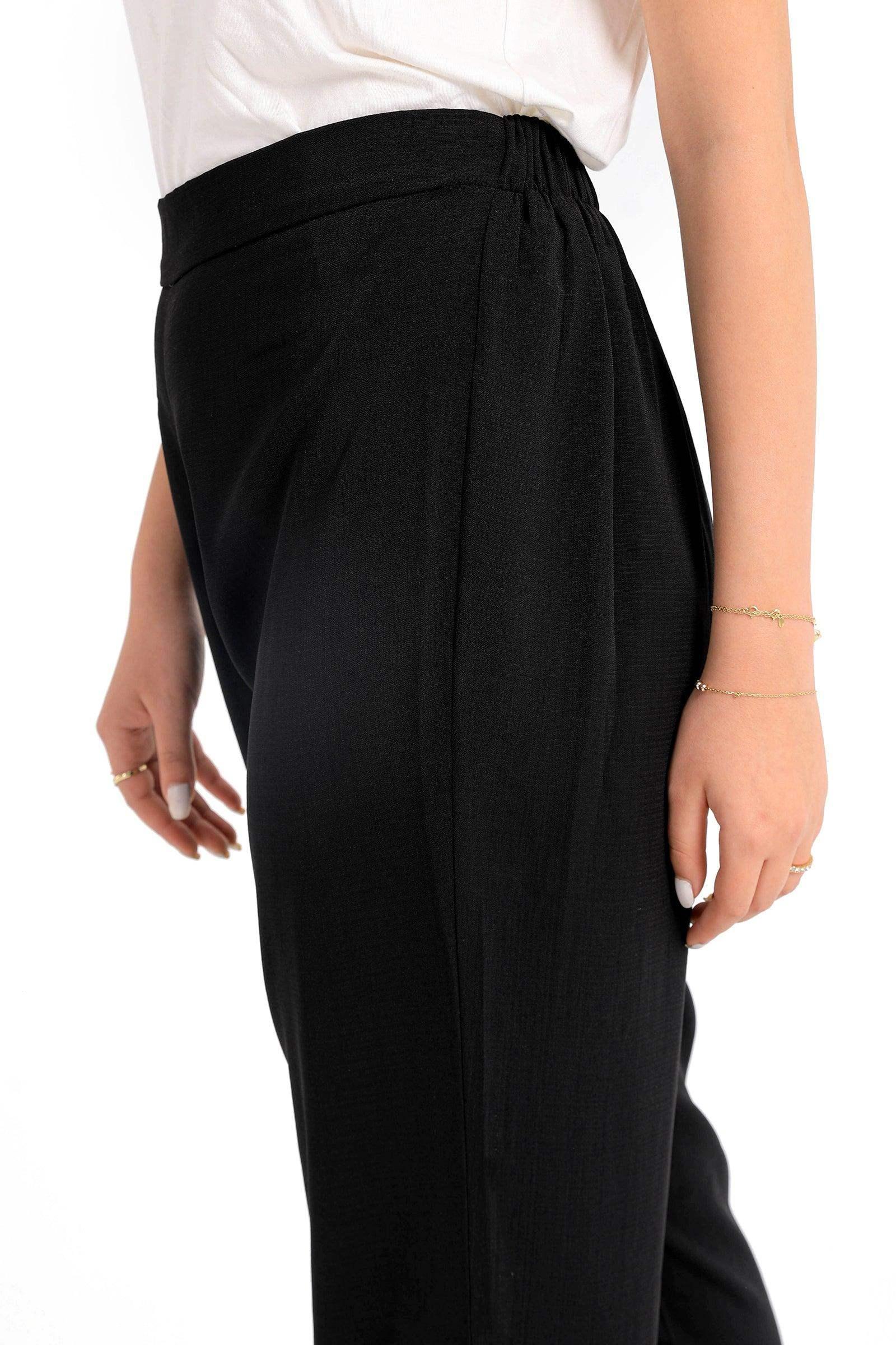 Flowy Straight Cut Pants - Carina - كارينا