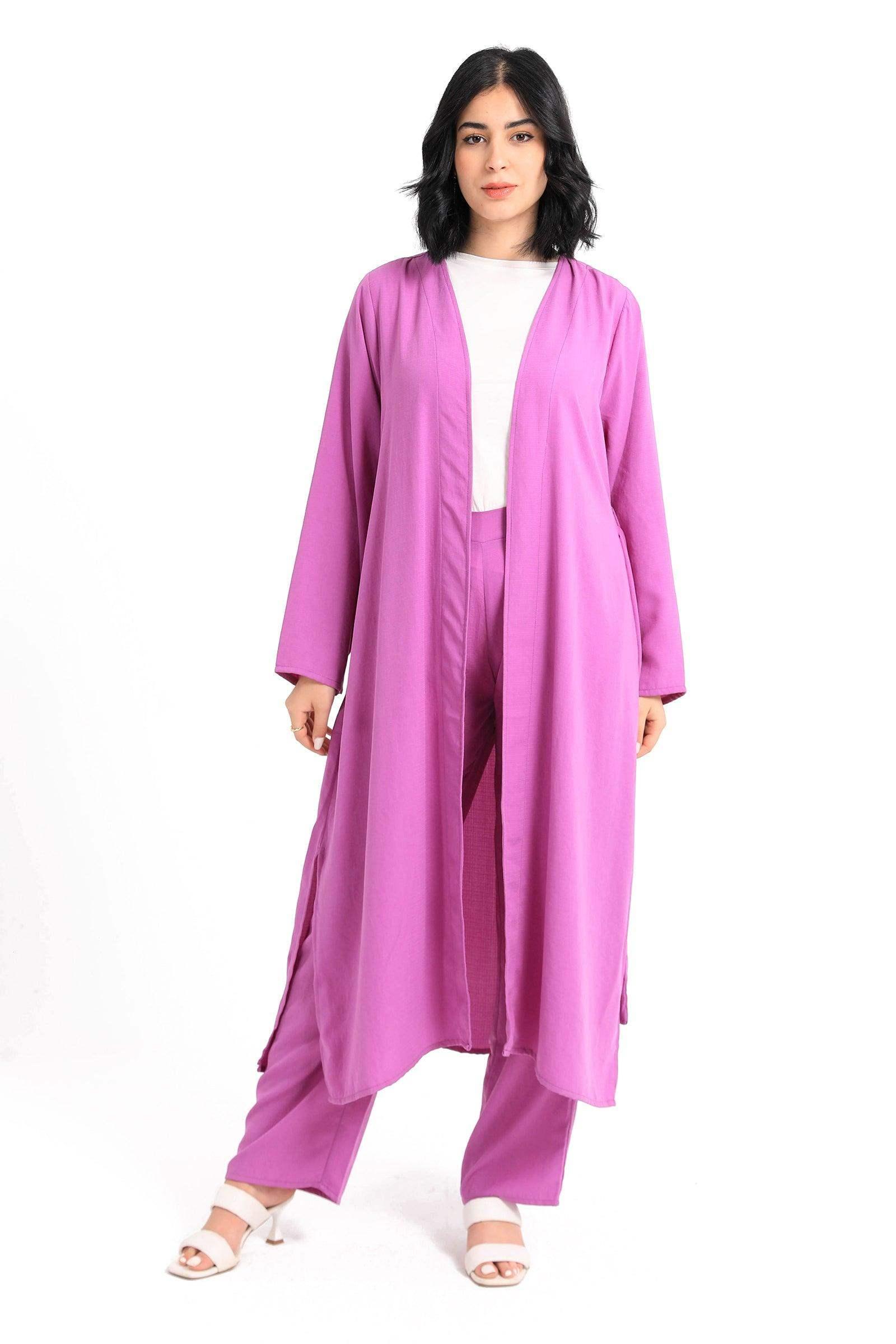 Flowy Straight Cut Pants - Carina - كارينا