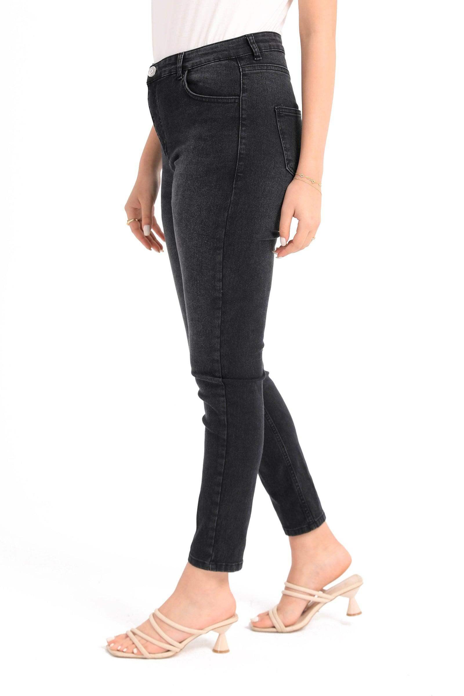 Full Length Slim Fit Jeans - Carina - كارينا