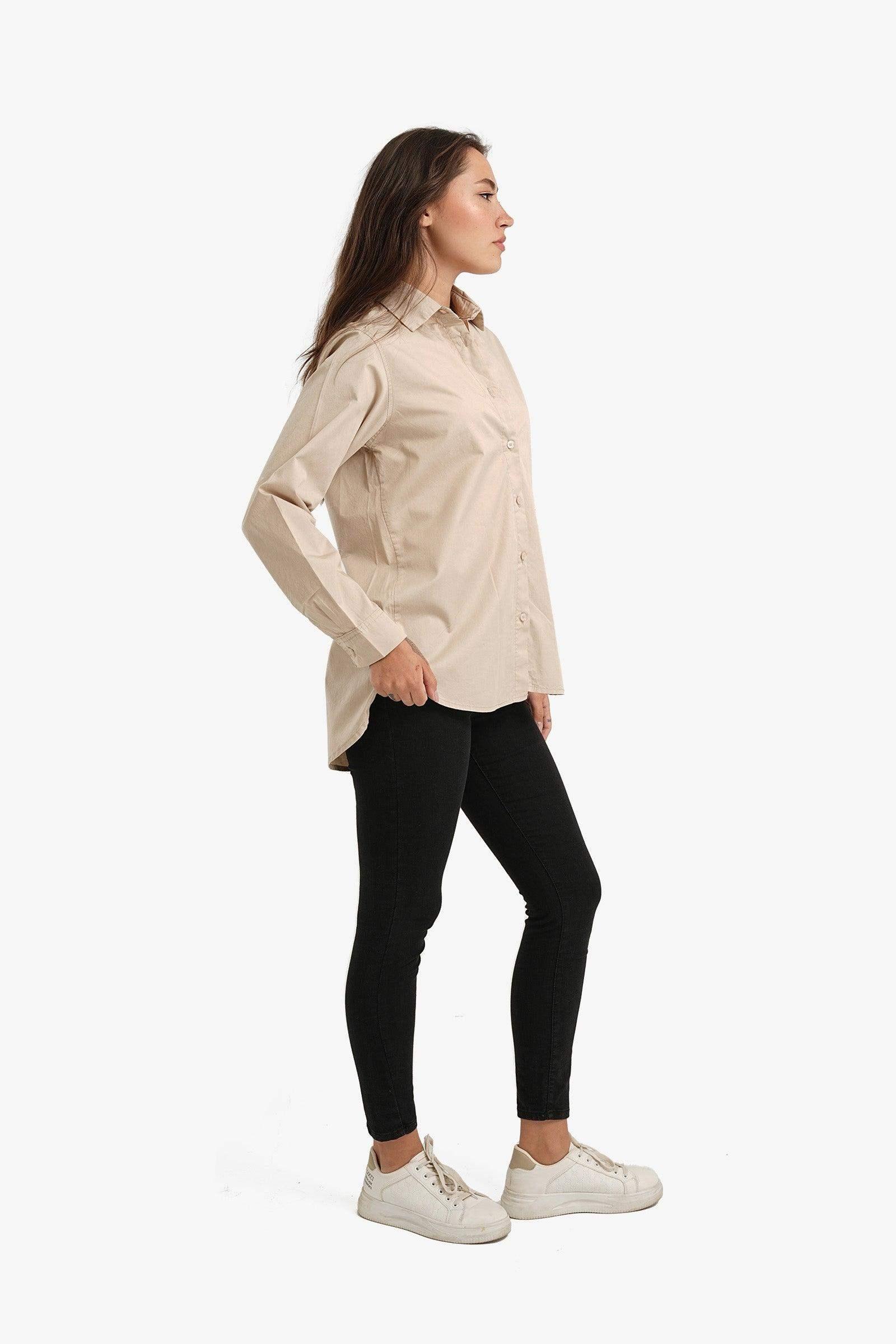 Gabardine Hip Length Shirt - Carina - كارينا