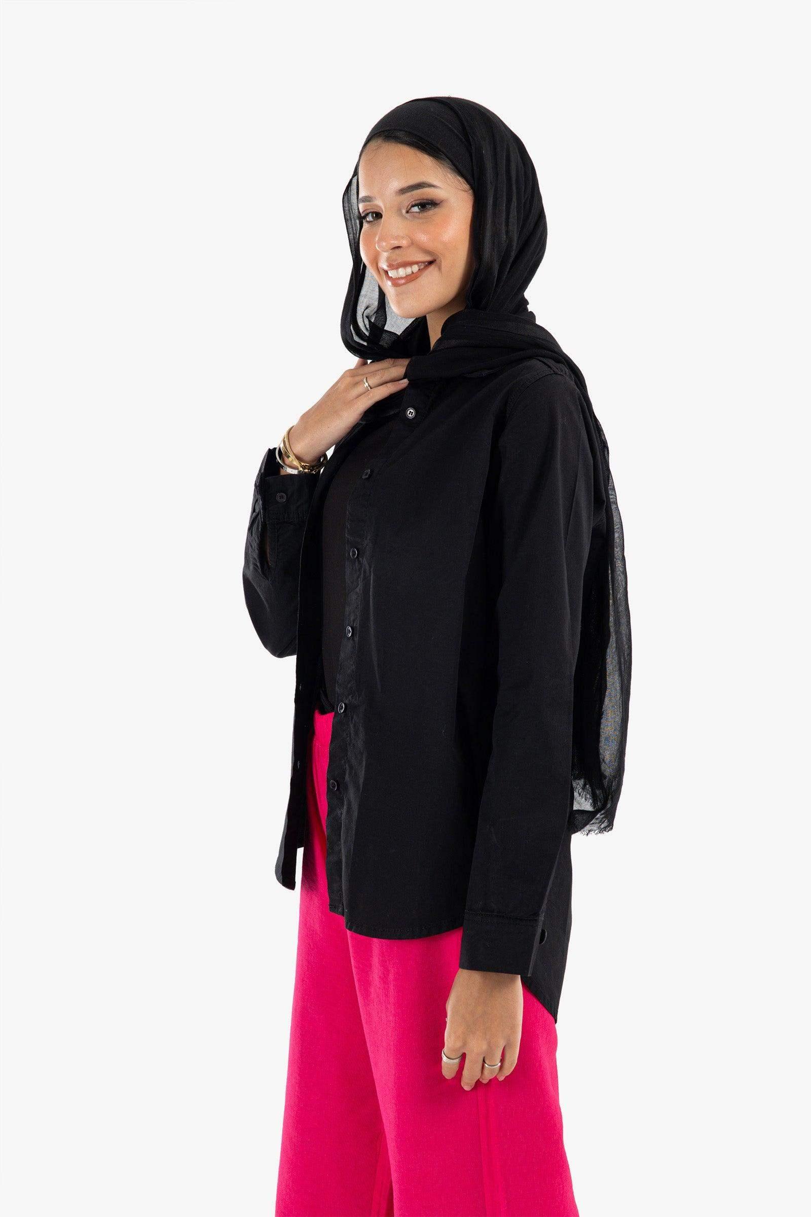 Gabardine Hip Length Shirt - Carina - كارينا