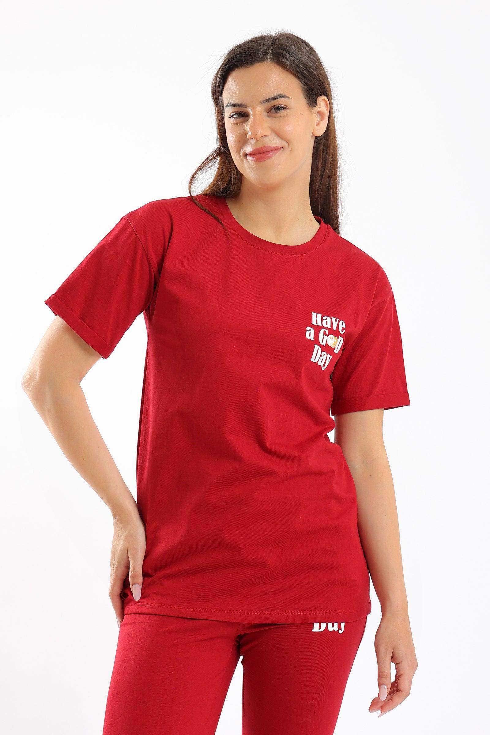 Have A Good Day Pyjama Set - Carina - كارينا