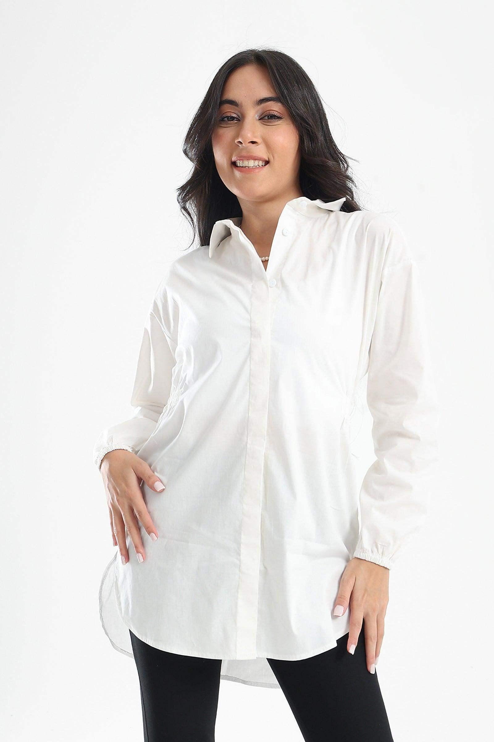 Hidden Full Placket Shirt - Carina - كارينا