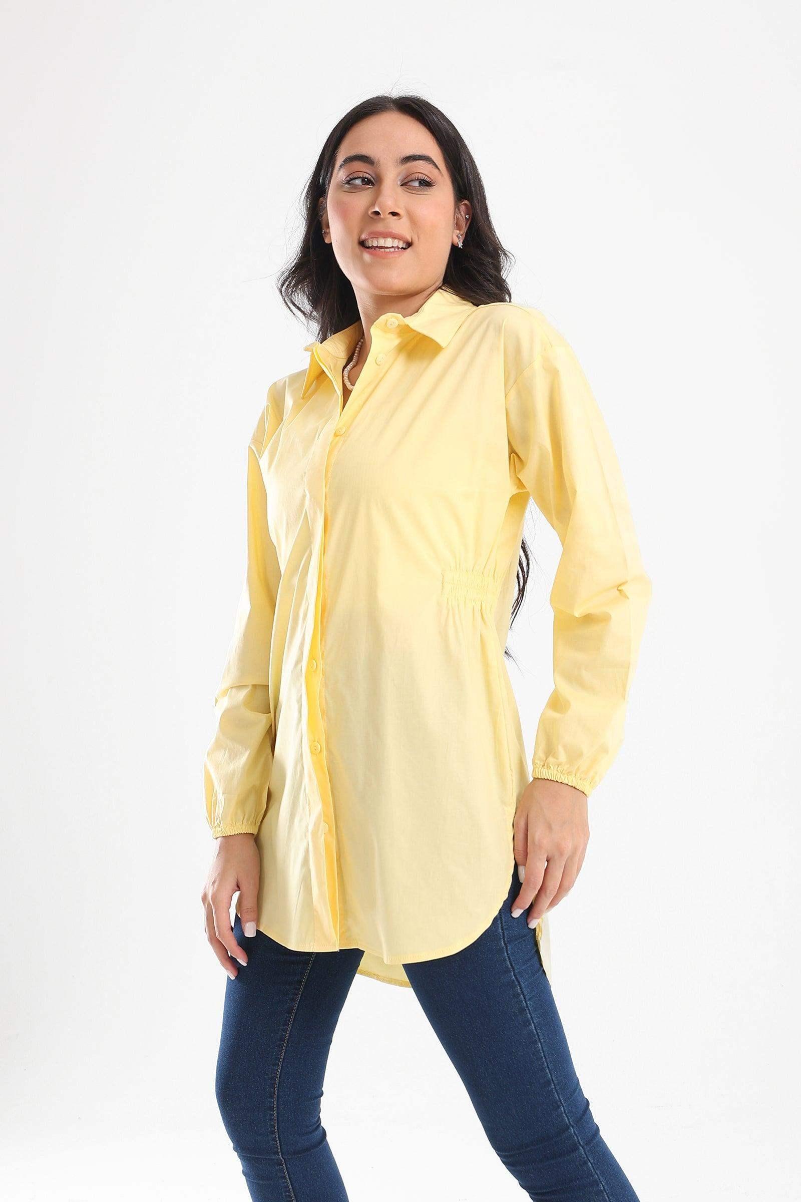 Hidden Full Placket Shirt - Carina - كارينا