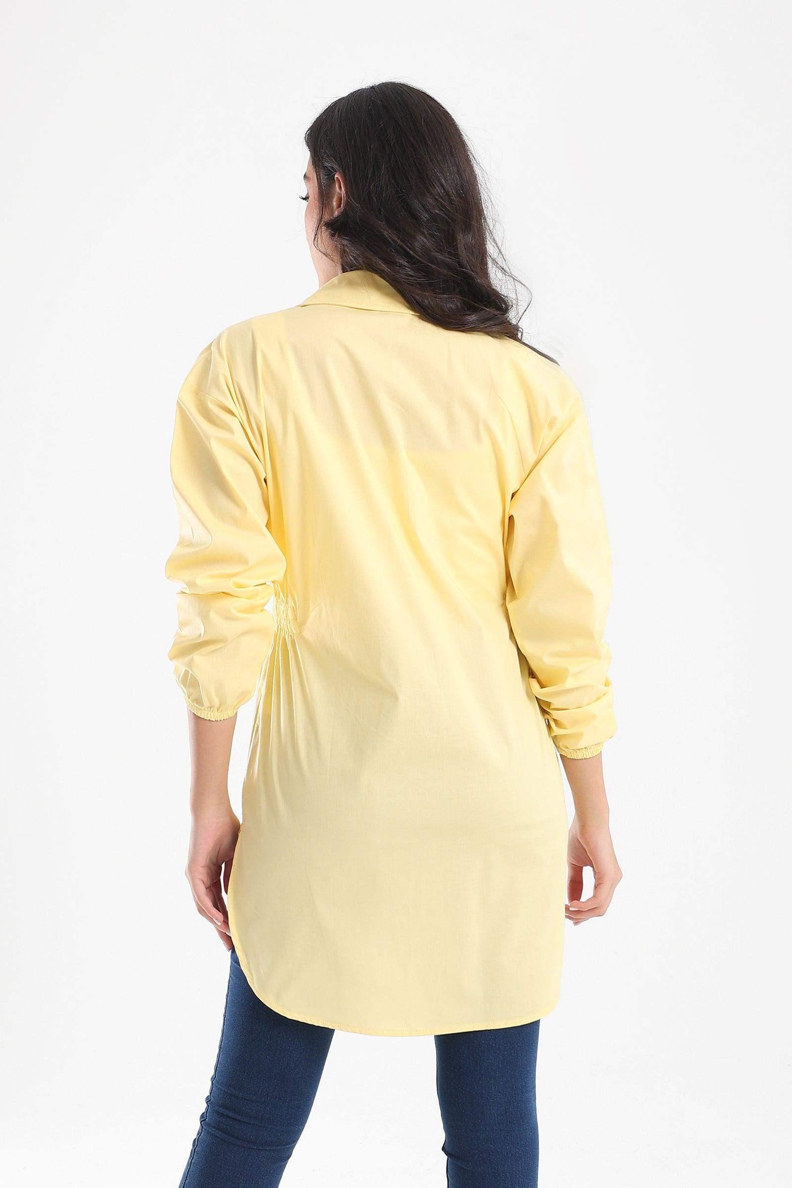 Hidden Full Placket Shirt - Carina - كارينا