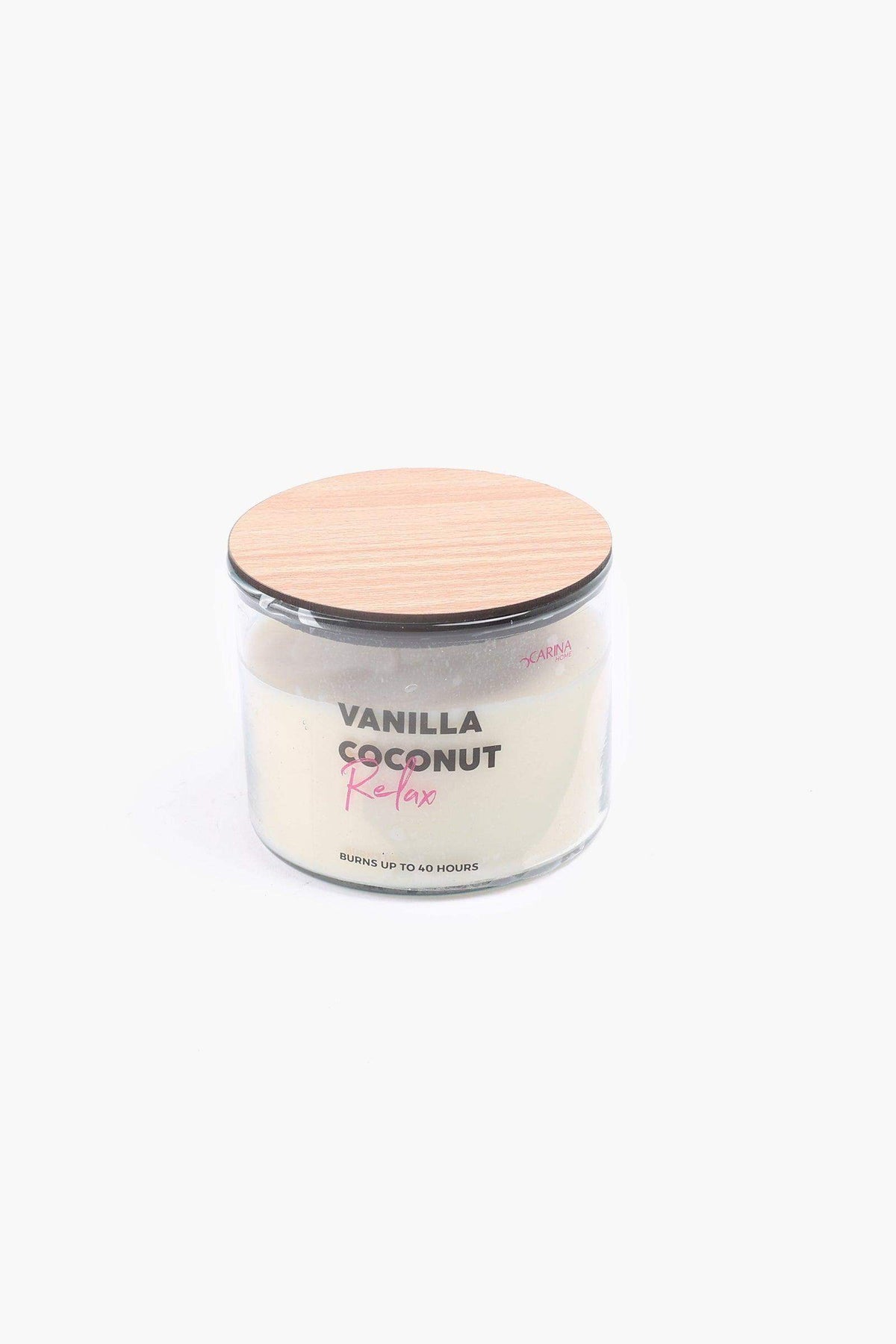 Lavender Vanilla Candle - 400ml - Carina - كارينا