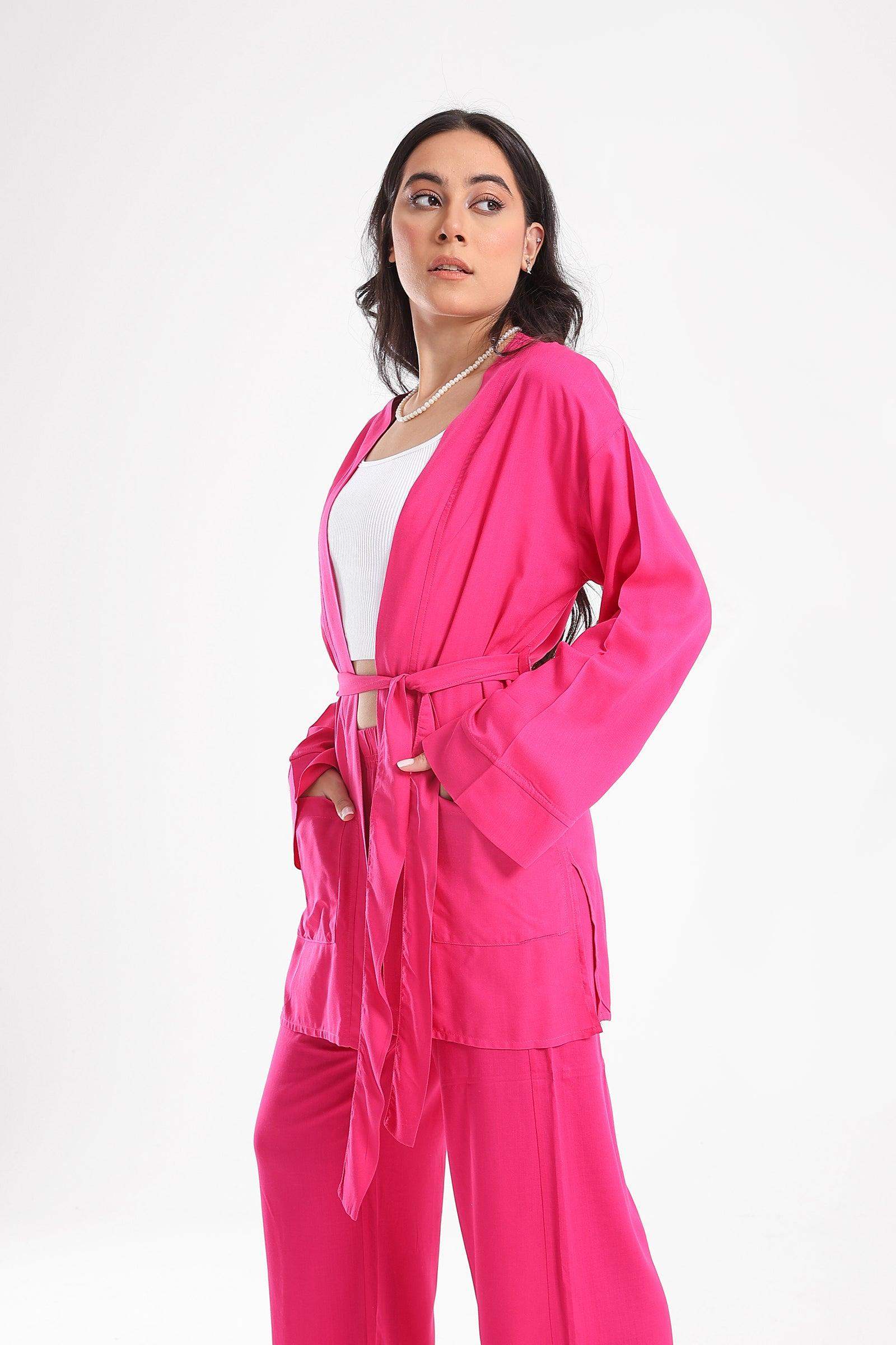 Lightweight Plain Kimono - Carina - كارينا