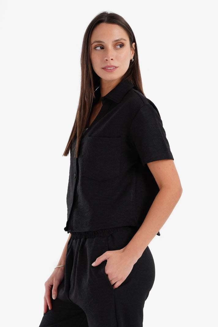 Linen Lounge Shirt - Carina - كارينا