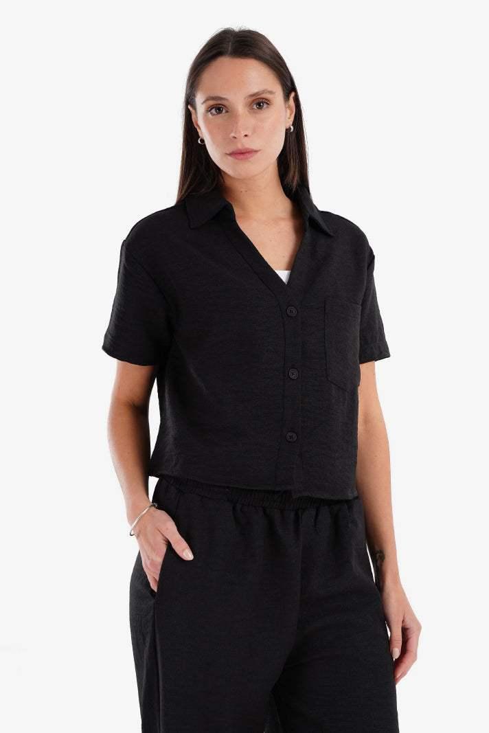 Linen Lounge Shirt - Carina - كارينا
