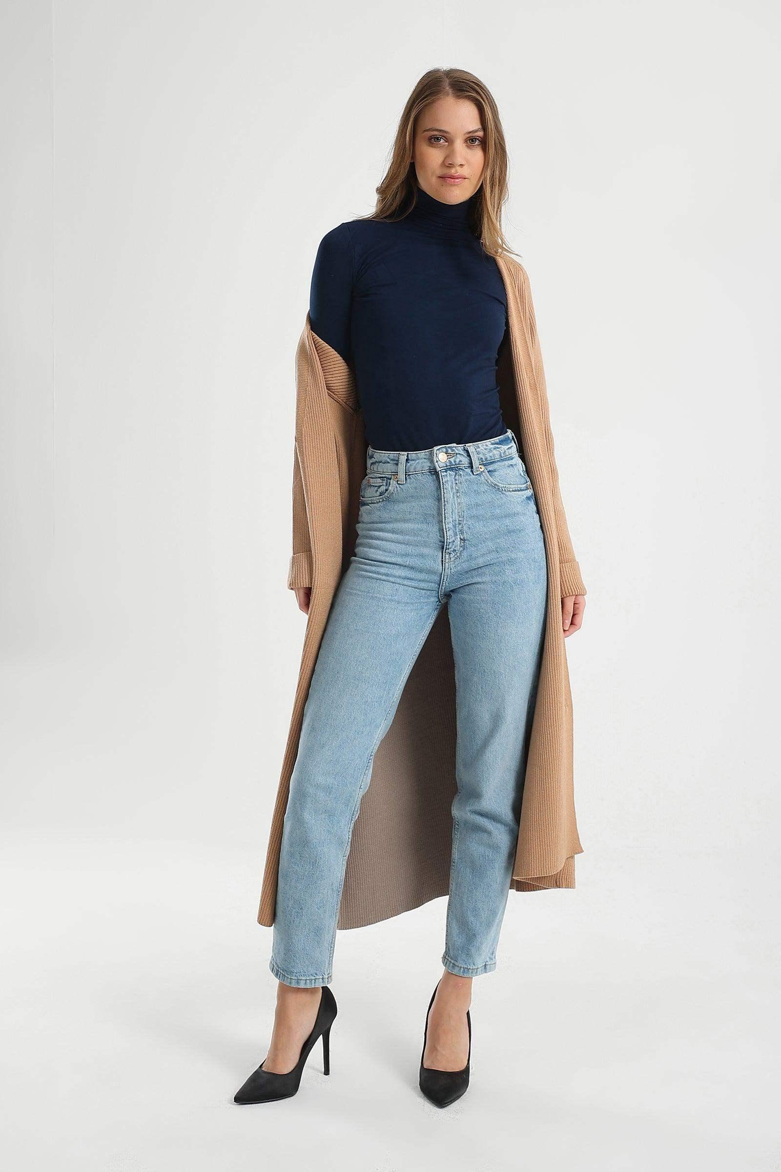 Microfiber Long Sleeves Top - Carina - كارينا