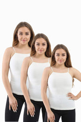 Microfiber Seamless Cami Top (Pack of 3) - Carina - كارينا