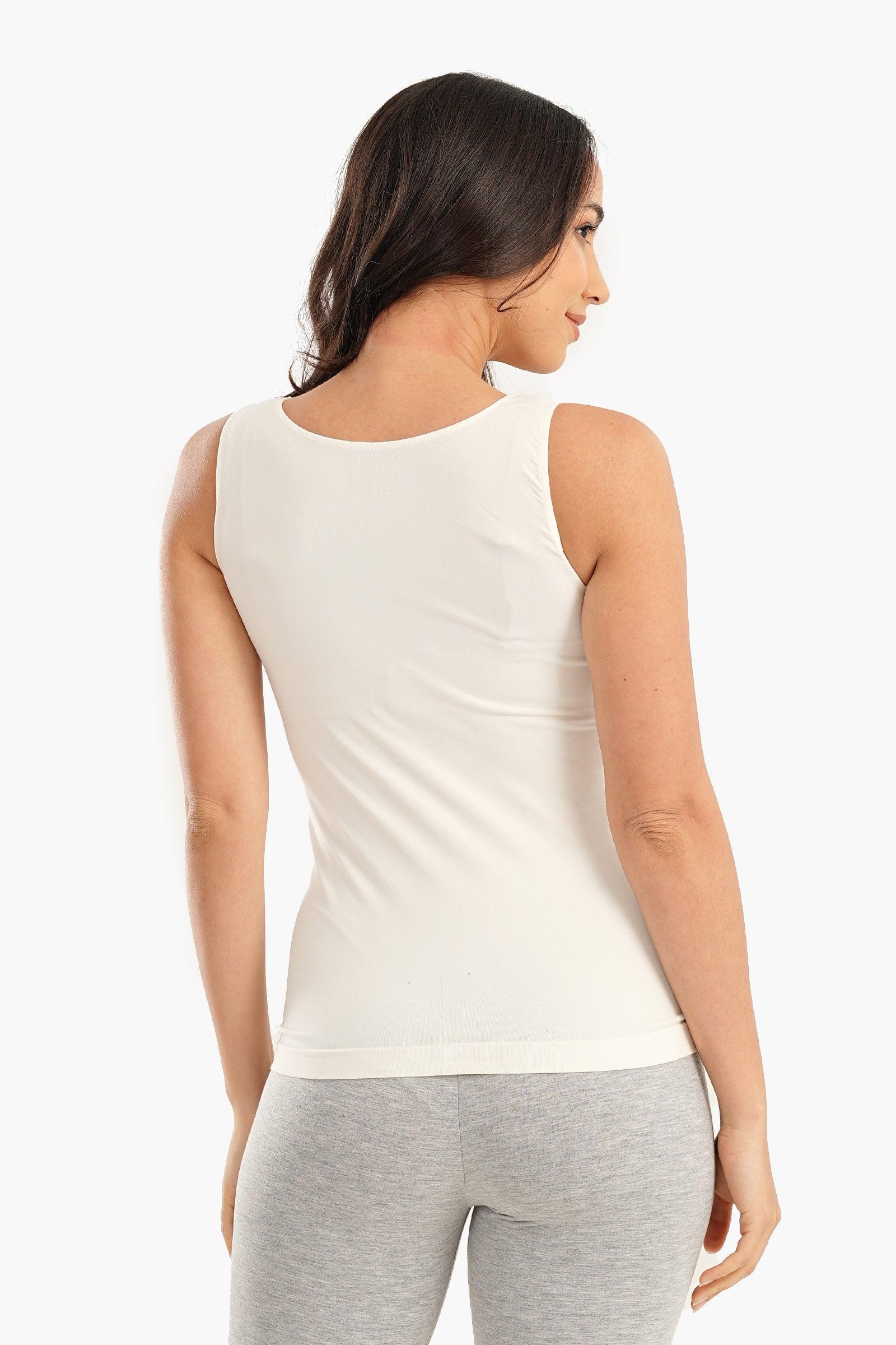 Microfiber Sleeveless Tank Top - Carina - كارينا