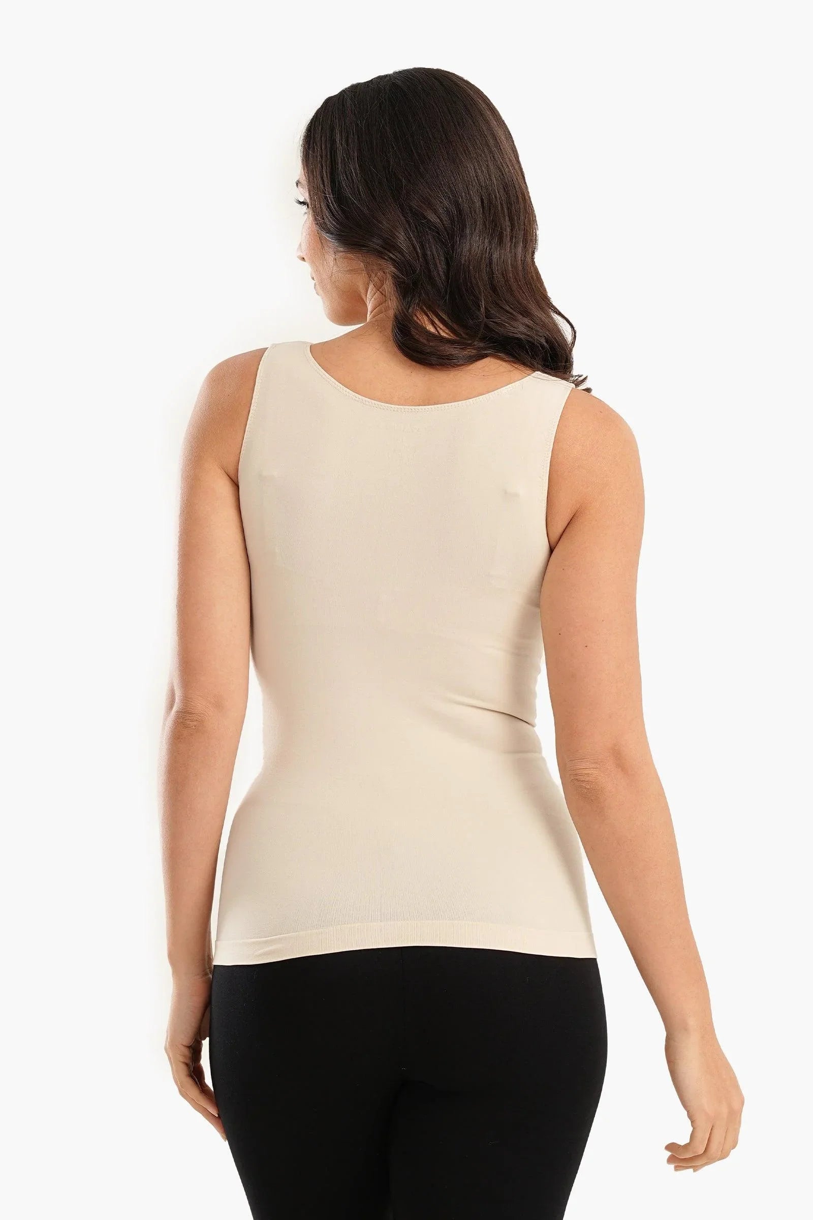 Microfiber Sleeveless Tank Top - Carina - كارينا