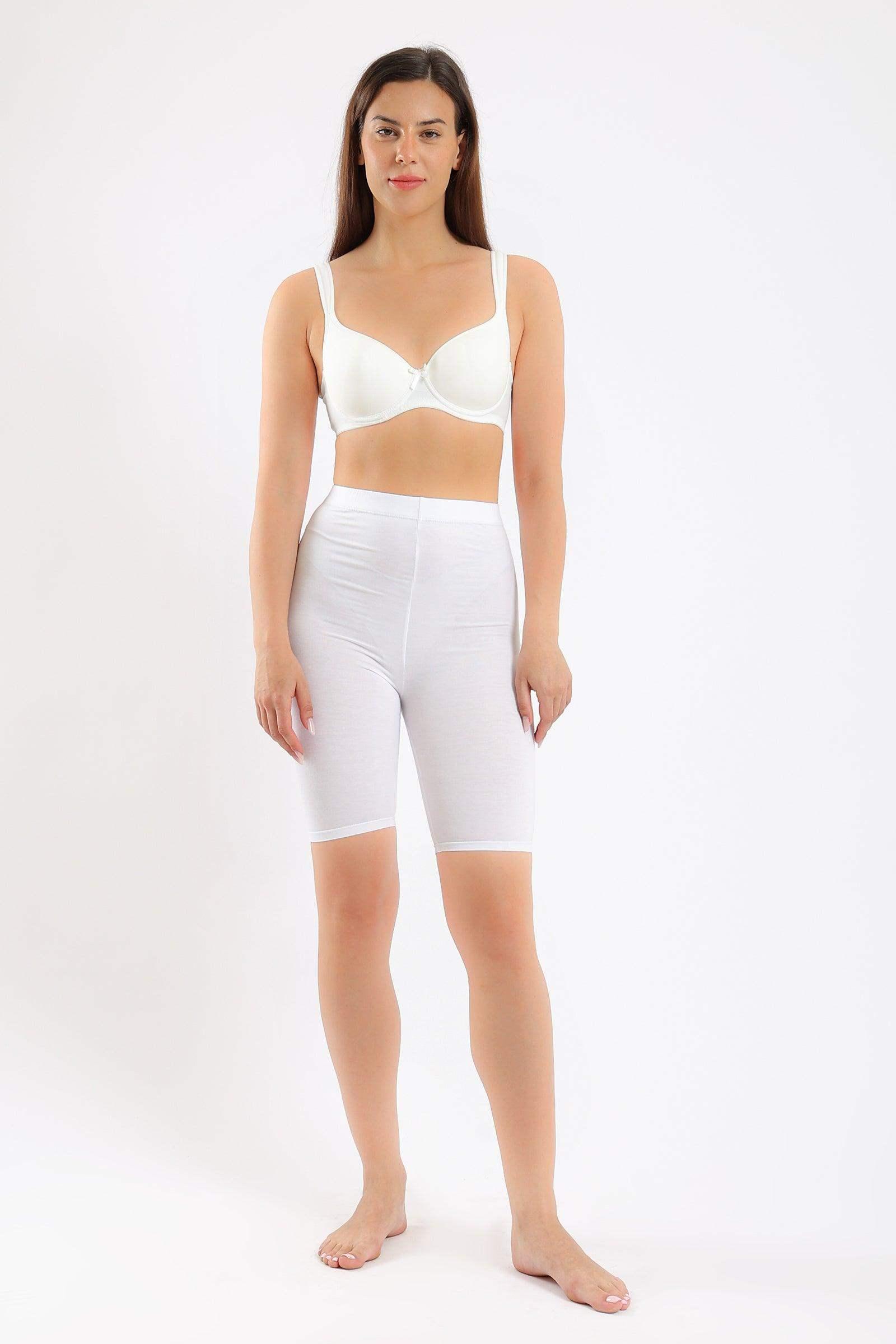 Mid Thigh Slim Shorts - Carina - كارينا