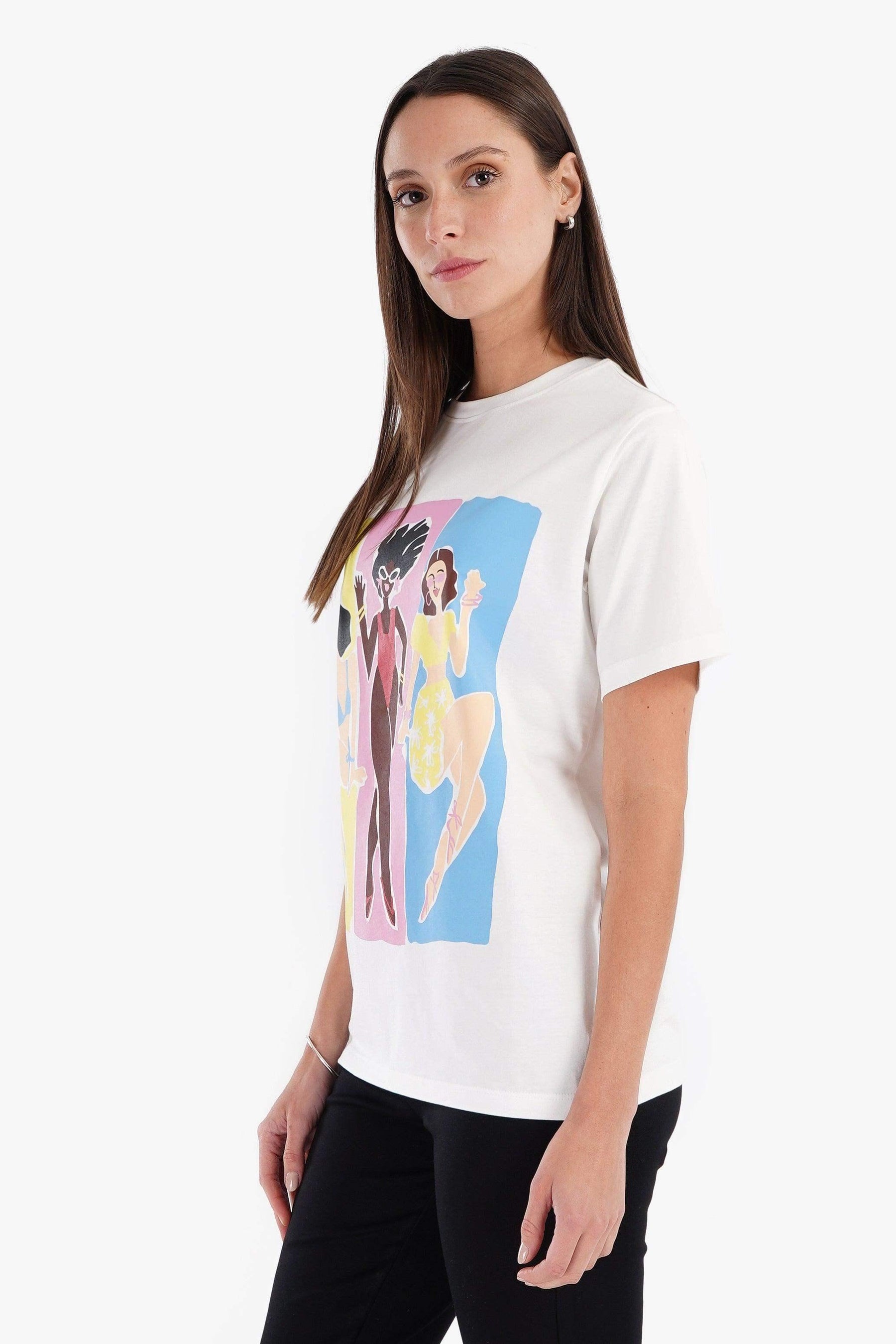 Off White Lounge T-Shirt - Carina - كارينا