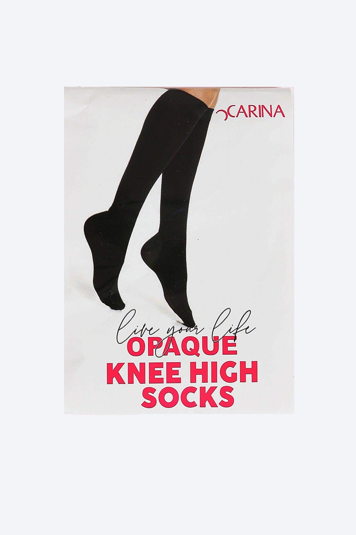 Opaque Knee High Socks - Carina - كارينا