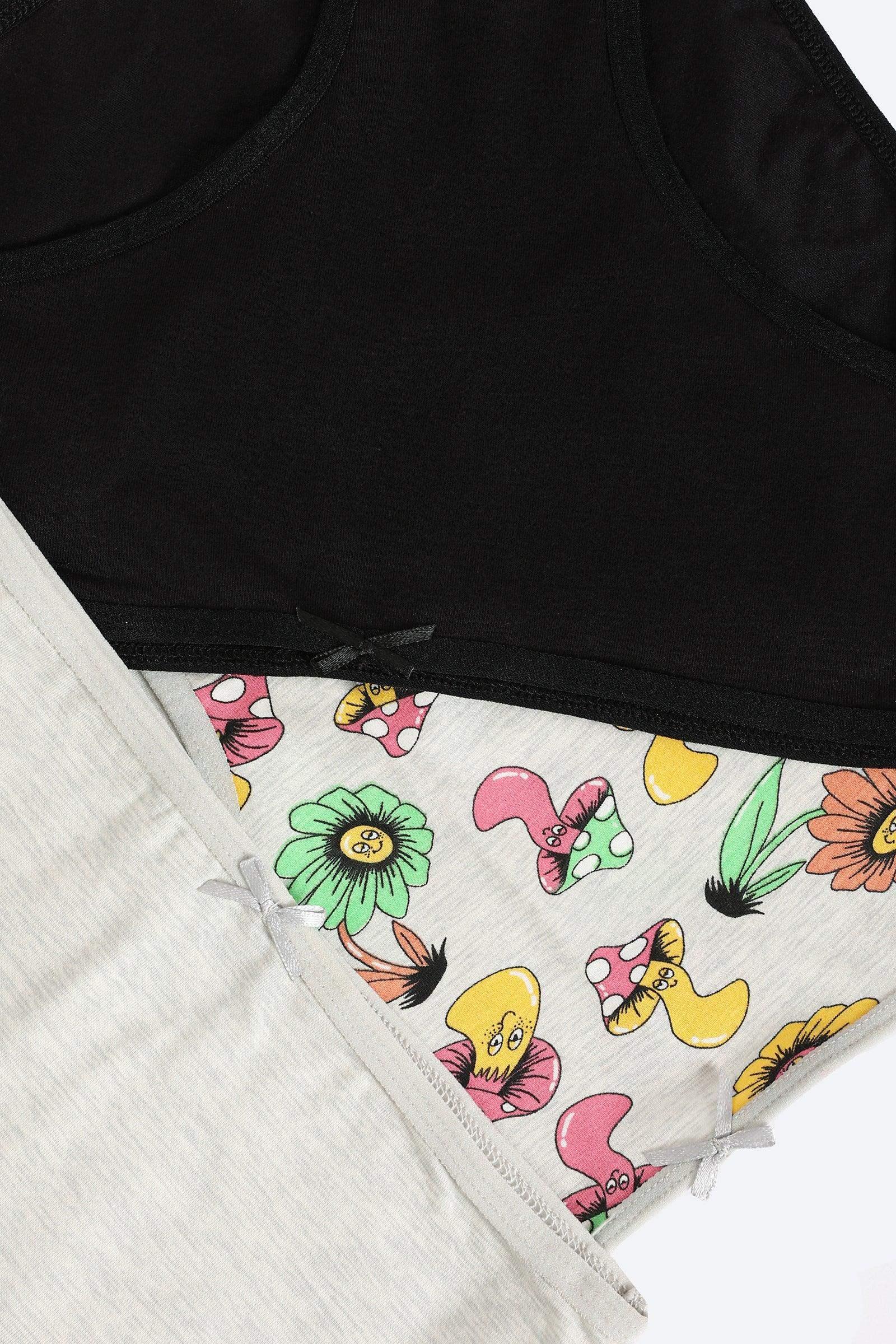 Pack of 3 Colored Brief Panties - Carina - كارينا