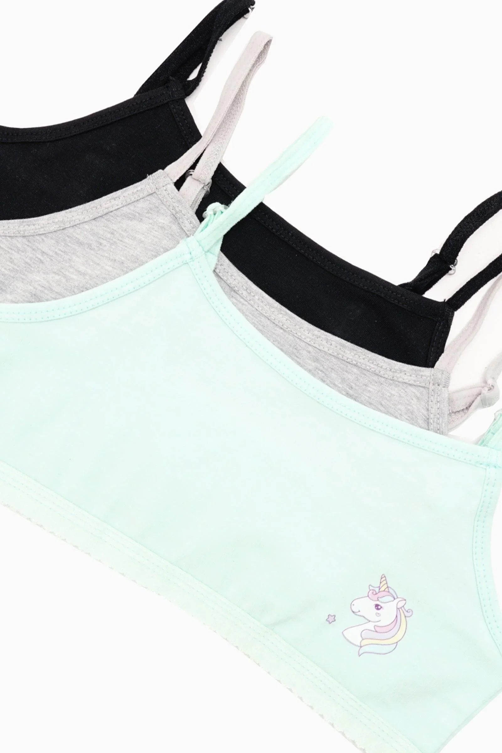 Pack of 3 Girly Bralette - Carina - كارينا