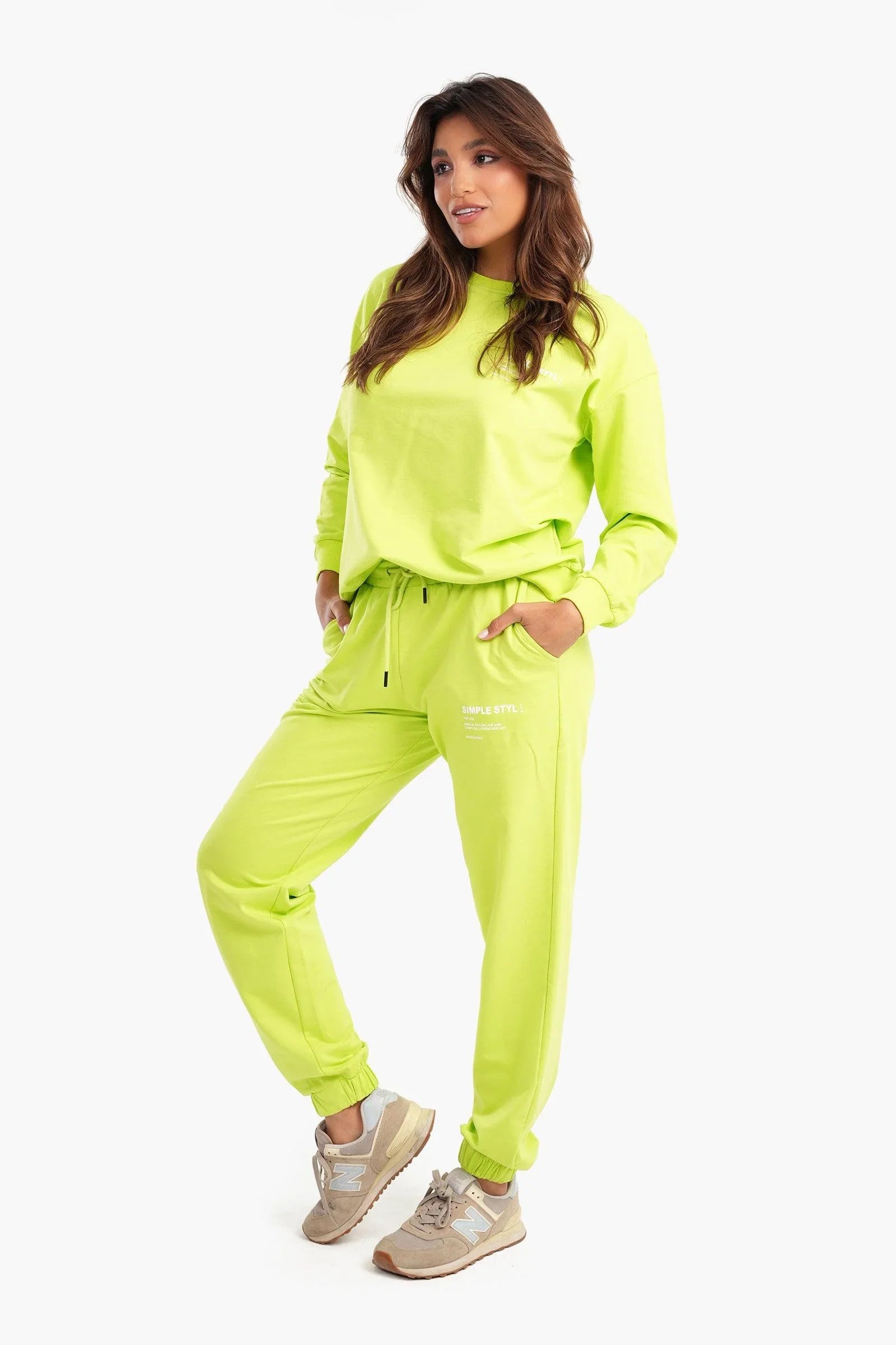 Pistache Milton Lounge Pants - Carina - كارينا