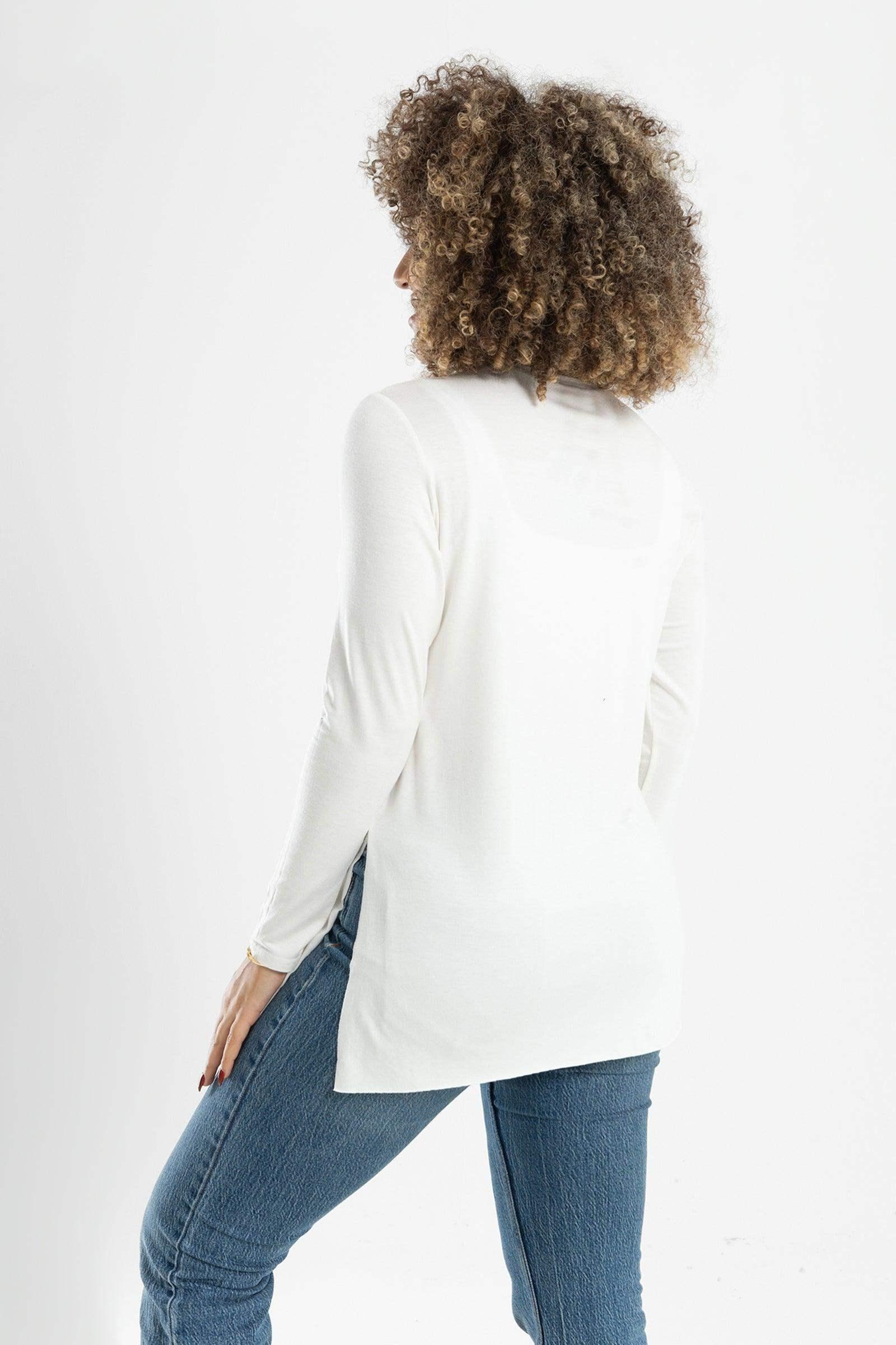 Plain Long Sleeves T-Shirt - Carina - كارينا
