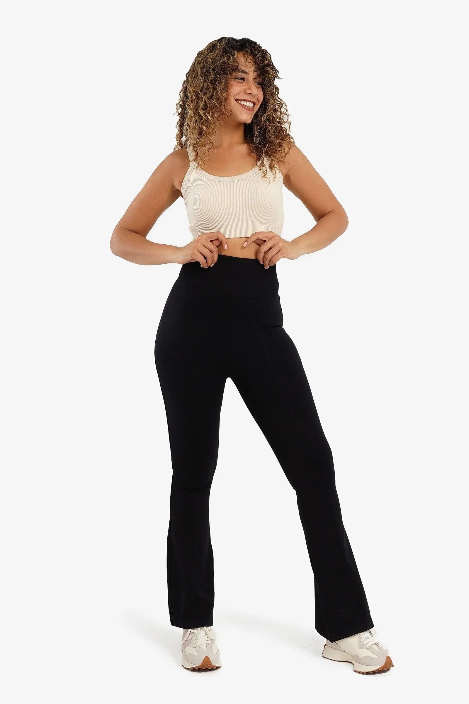 Plunge Neck Crop Top - Carina - كارينا