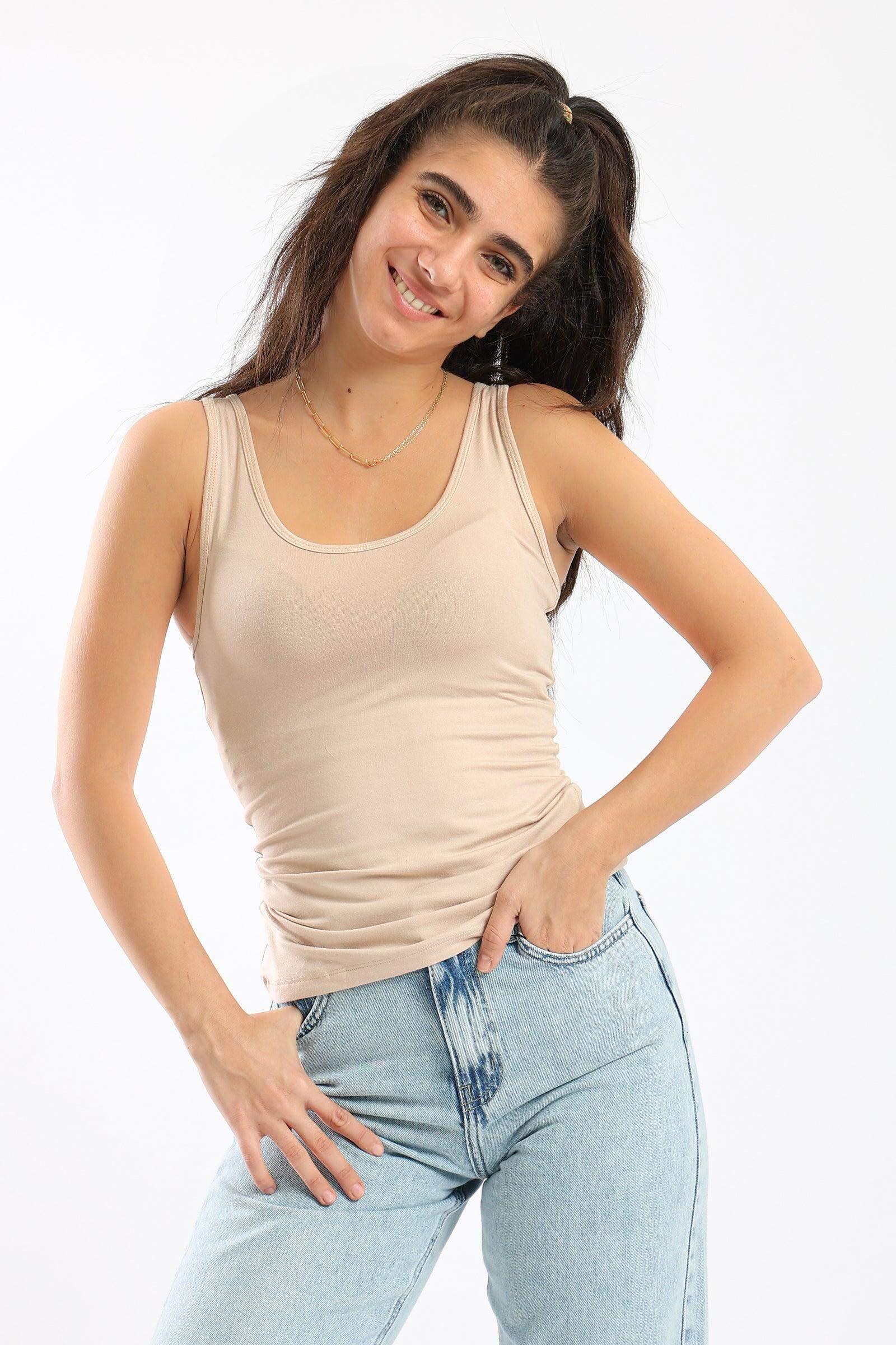 Plunge Neck Top - Carina - كارينا