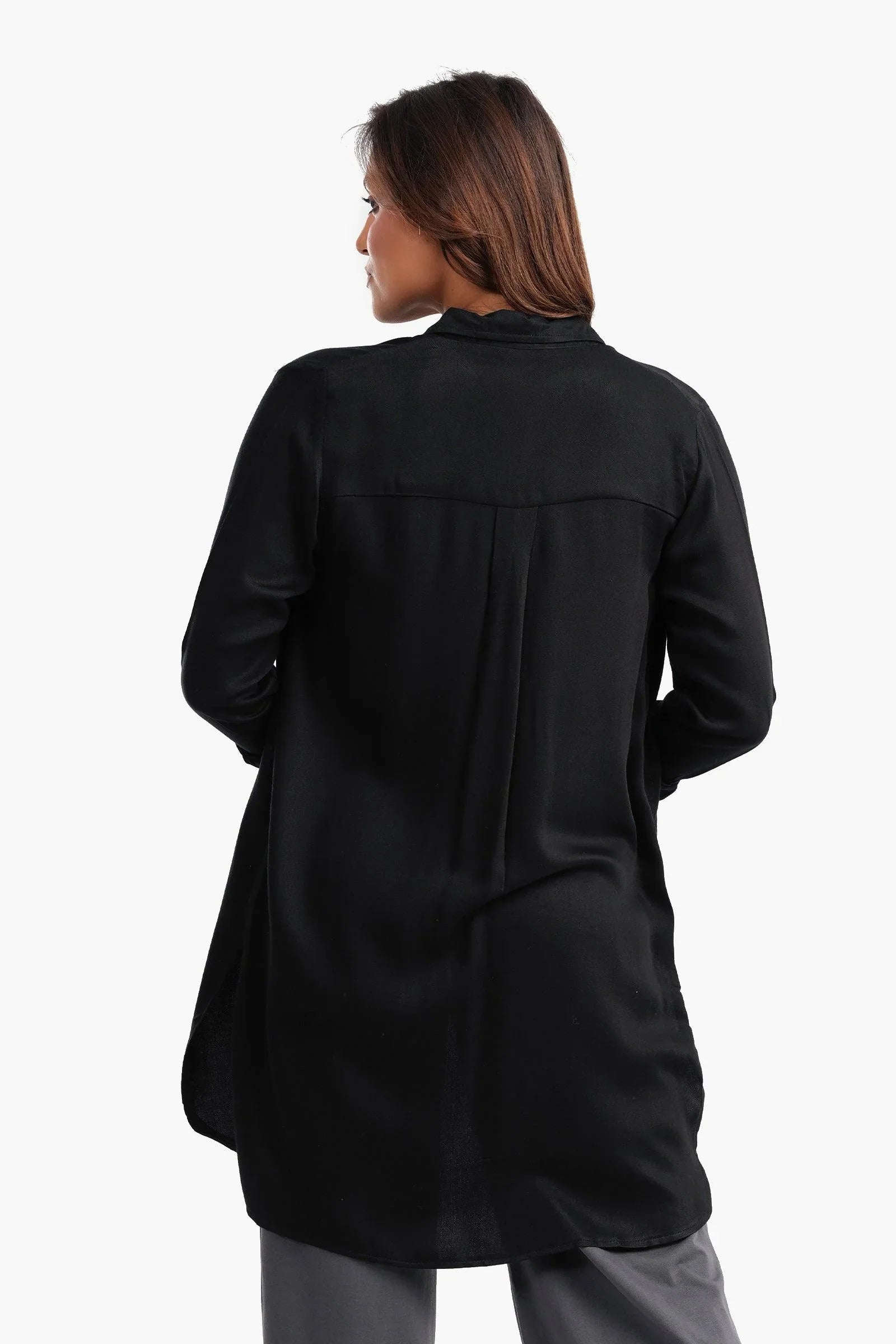 Poplin Long Shirt - Carina - كارينا