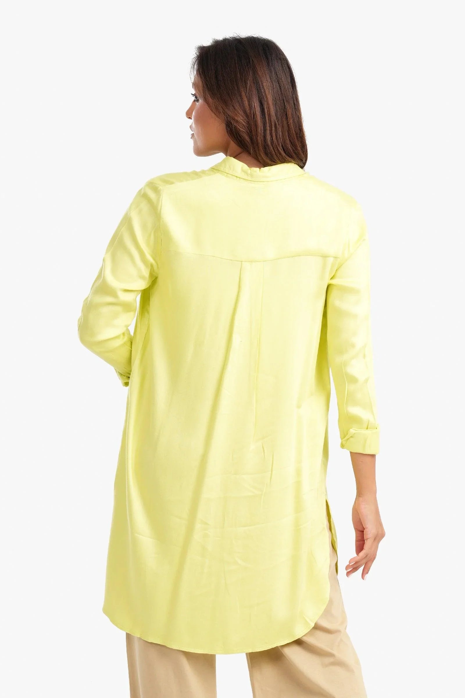 Poplin Long Shirt - Carina - كارينا