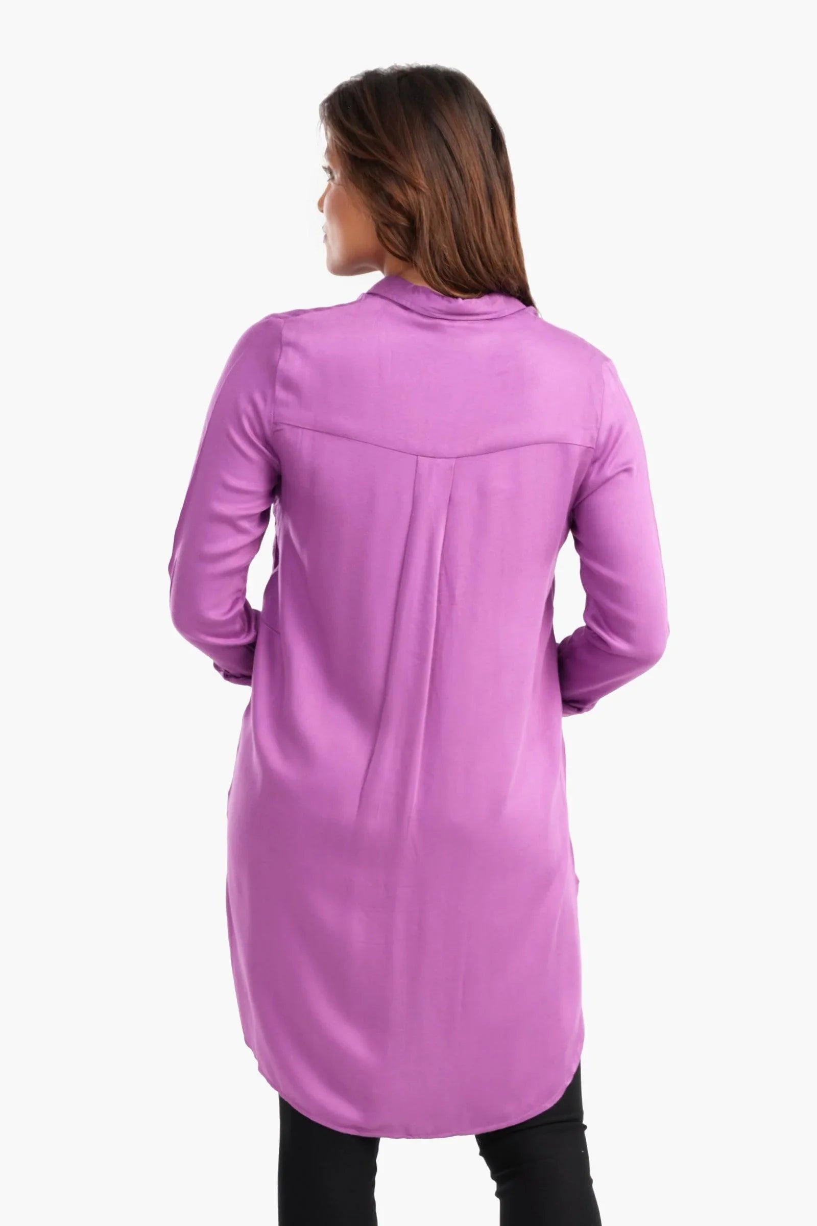 Poplin Long Shirt - Carina - كارينا