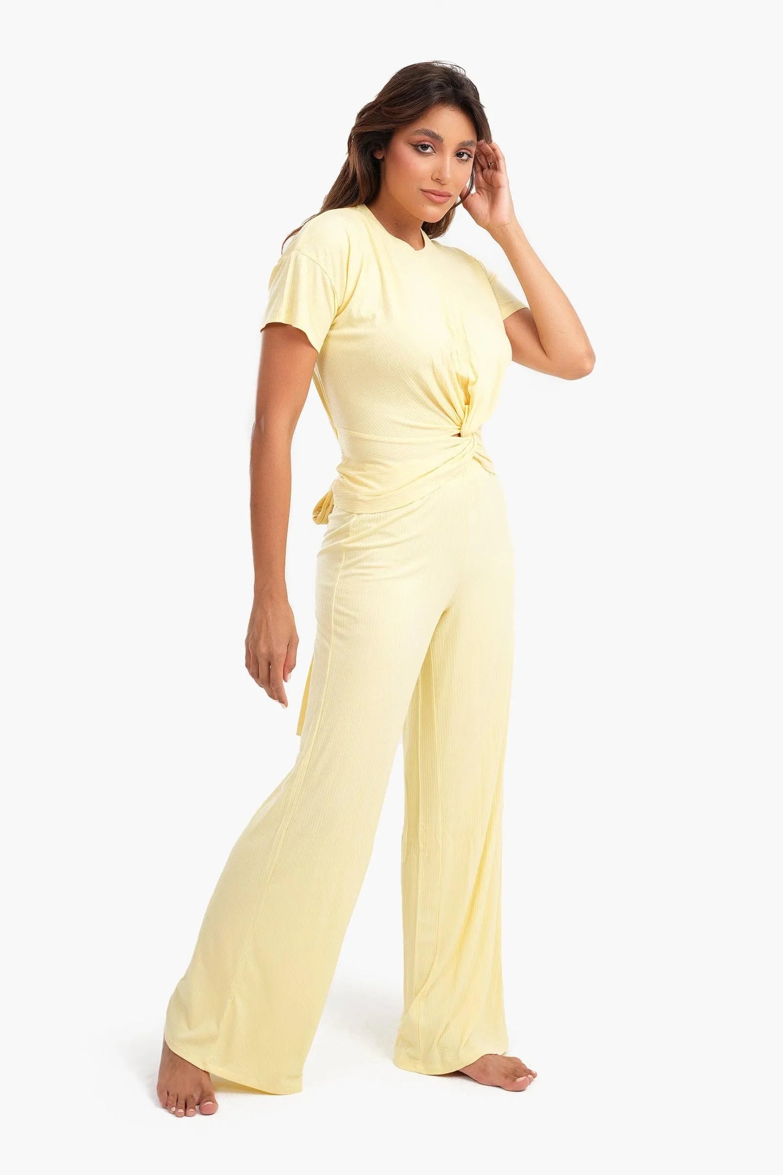 Pyjama Set with Front Knot - Carina - كارينا