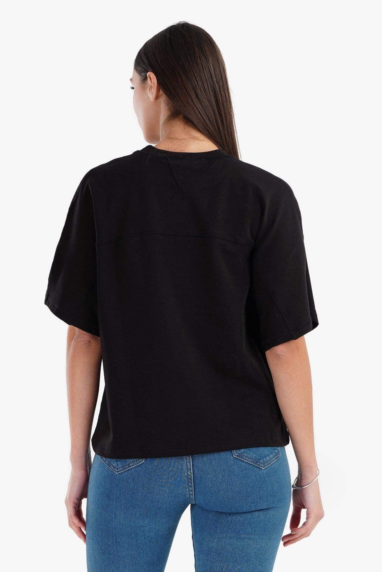 Relaxed Fit Basic T-Shirt - Carina - كارينا