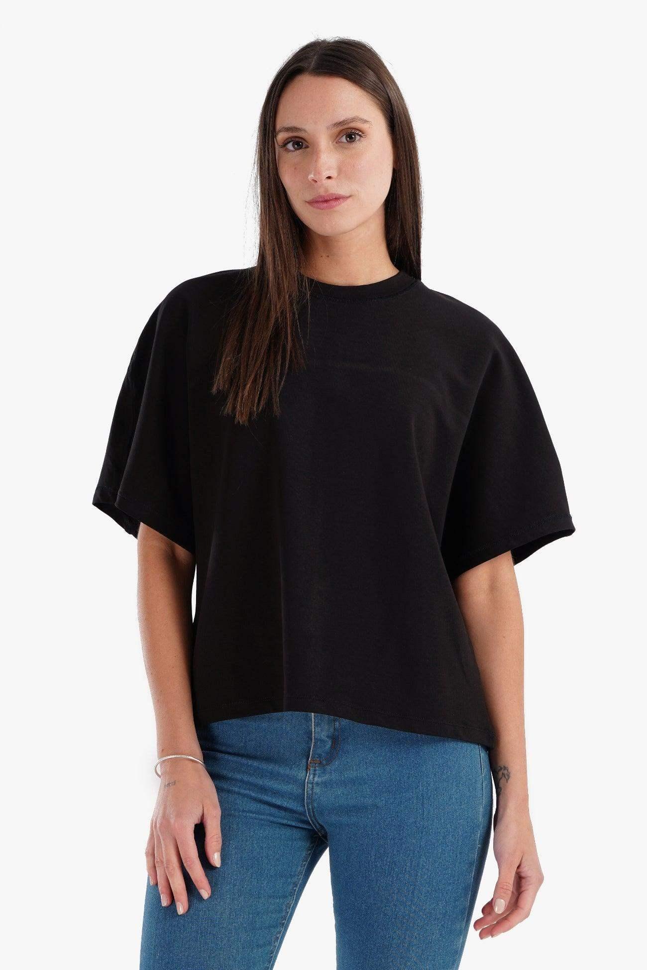 Relaxed Fit Basic T-Shirt - Carina - كارينا